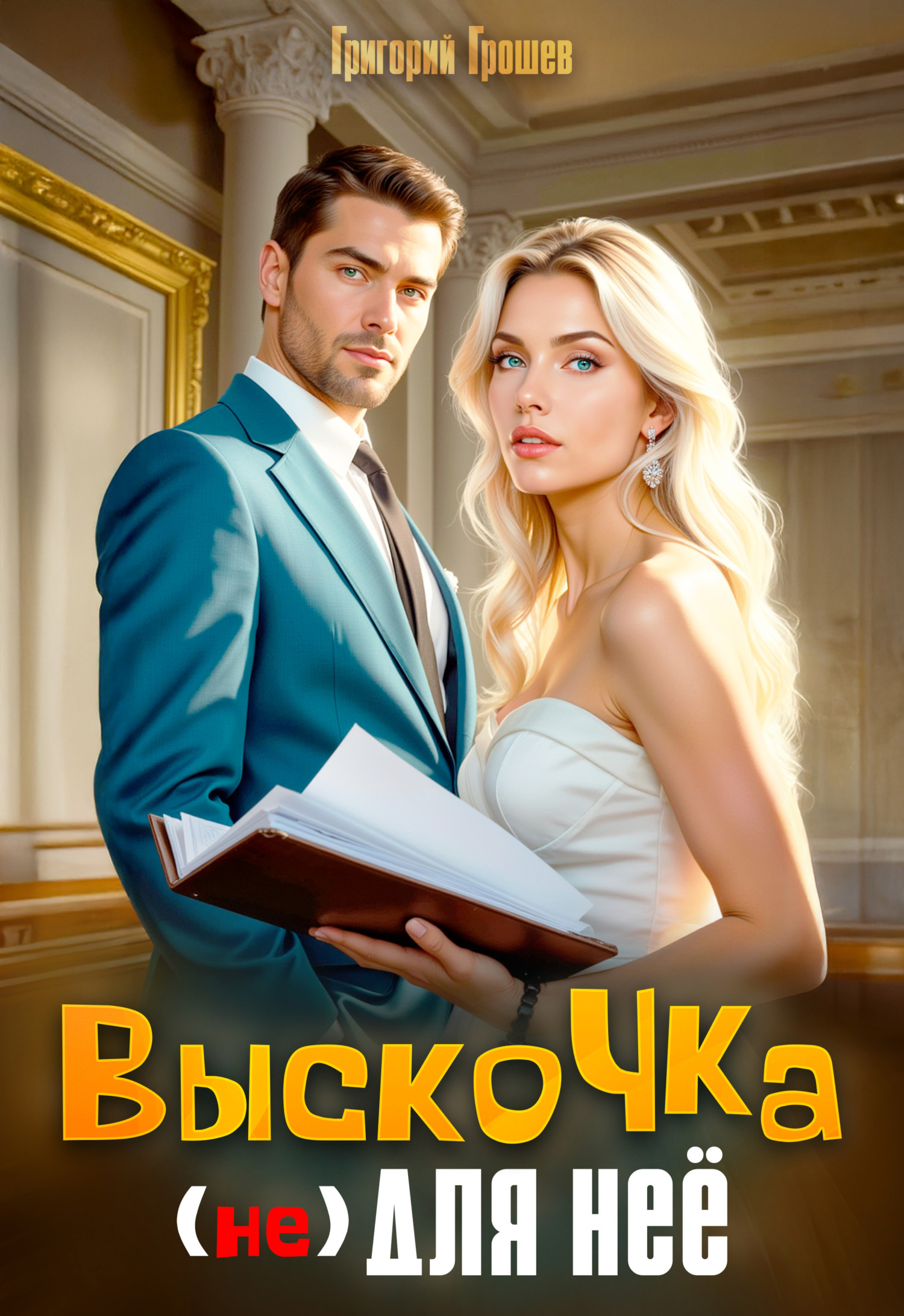 Обложка книги «Выскочка (не) для неё»