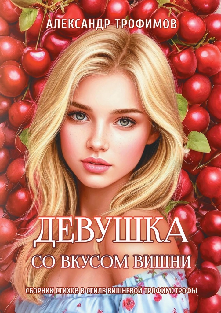 Обложка книги «Девушка со вкусом вишни. Сборник стихов в стиле вишневой трофимстрофы»
