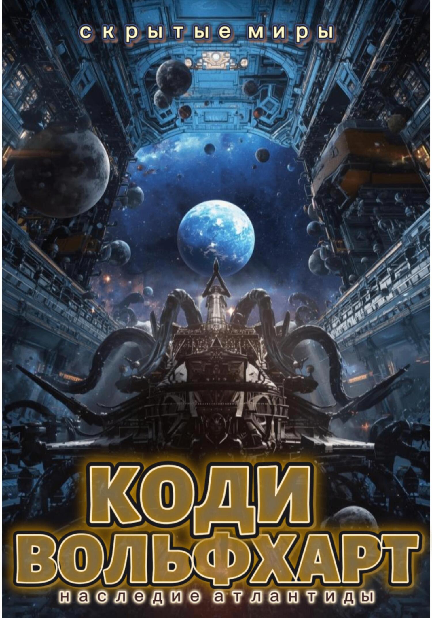 Обложка книги «Скрытые миры: Наследие Атлантиды»