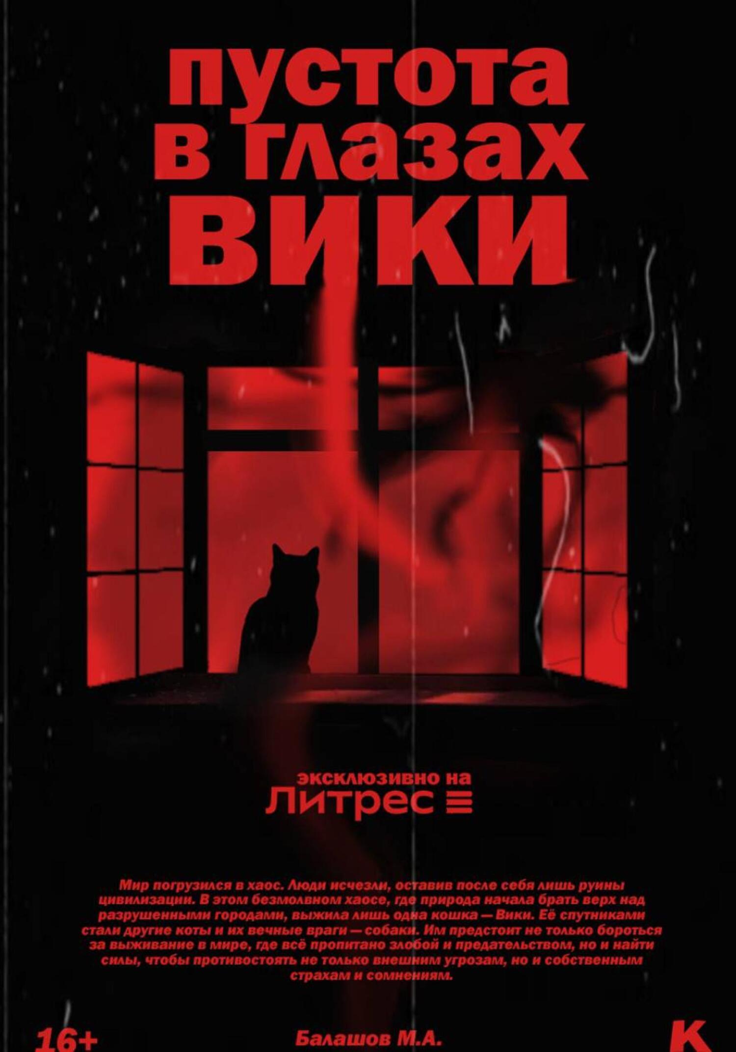 Обложка книги «Пустота в глазах Вики»