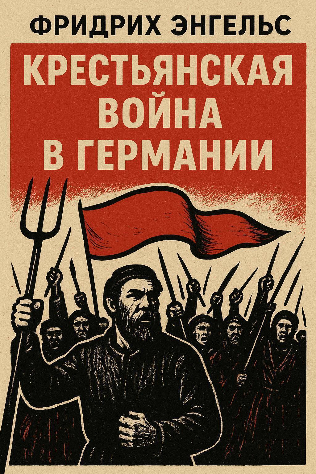 Обложка книги «Крестьянская война в Германии»
