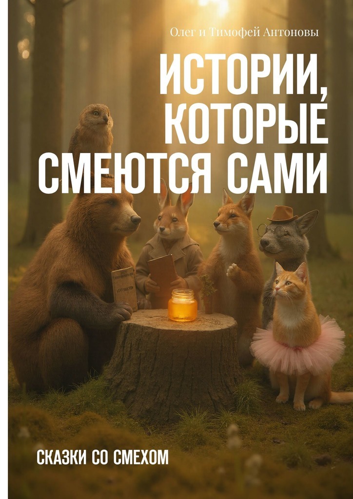 Обложка книги «Истории, которые смеются сами. Сказки со смехом»