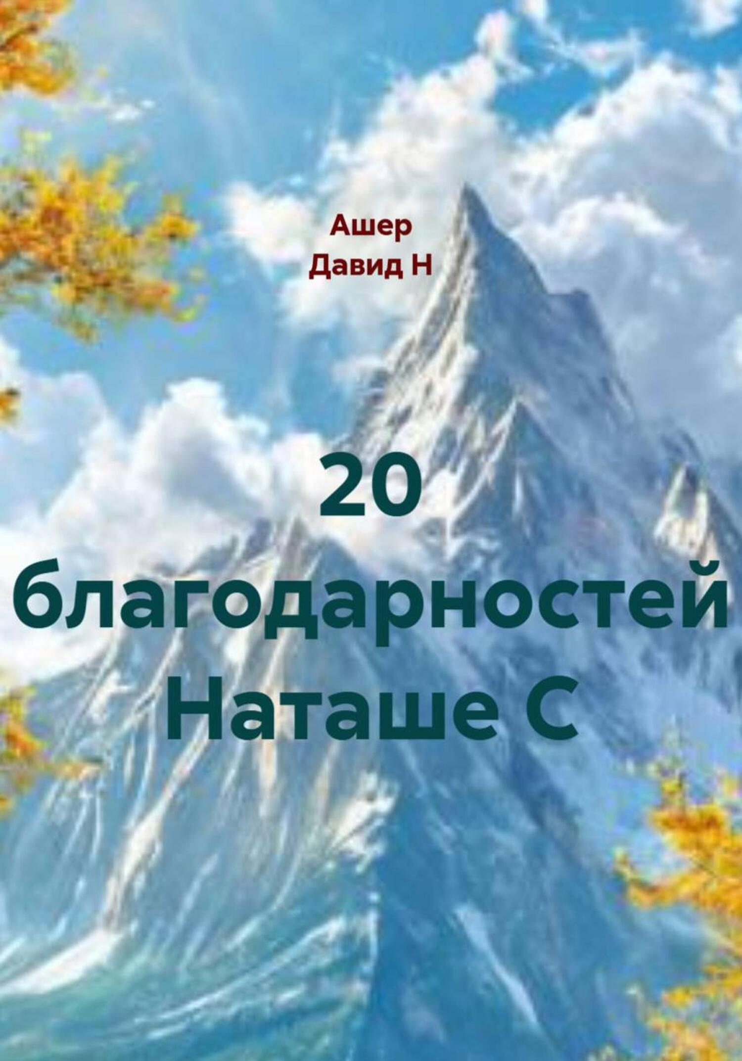 Обложка книги «20 благодарностей Наташе С»