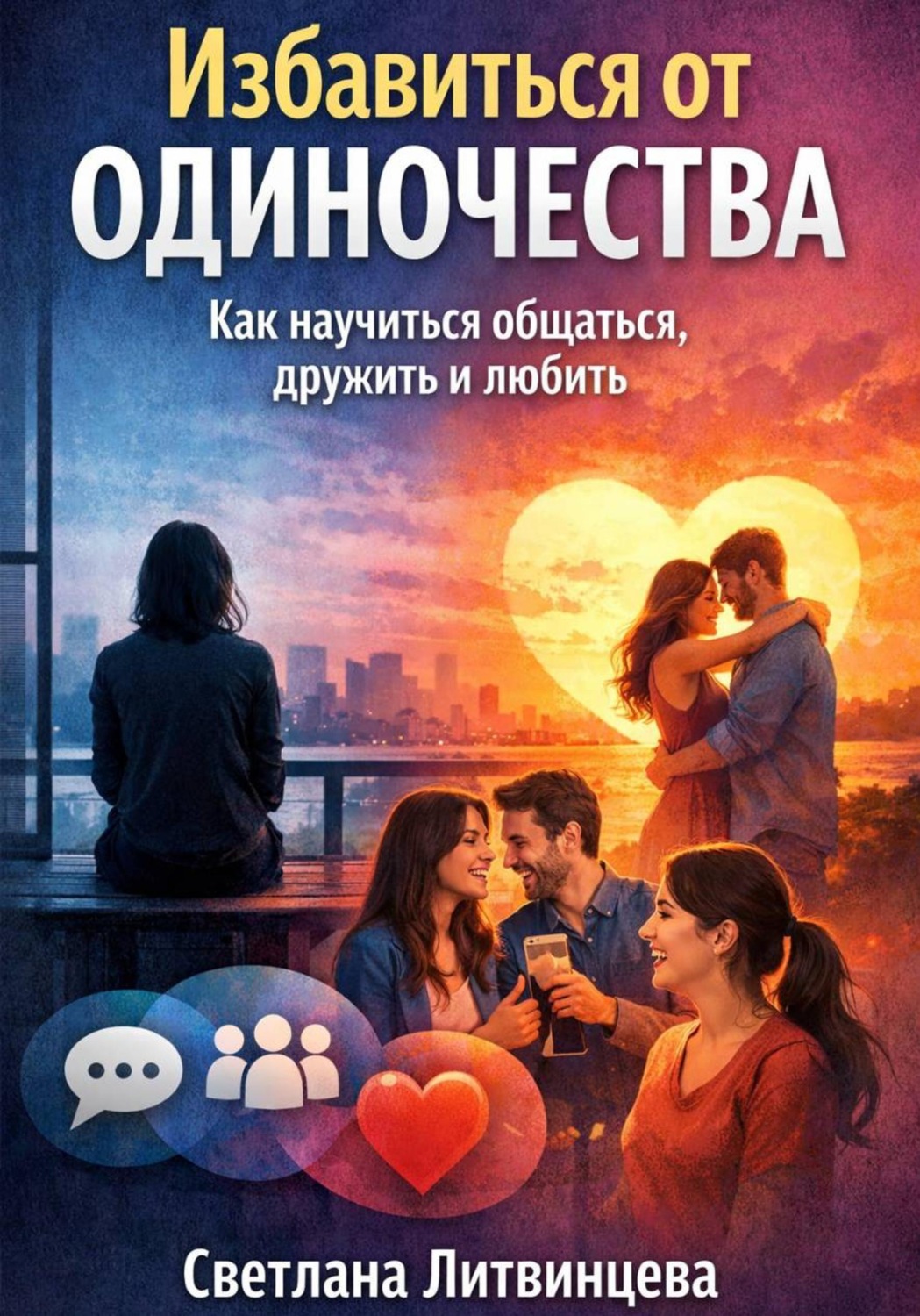 Обложка книги «Избавиться от одиночества. Как научиться общаться, дружить и любить»