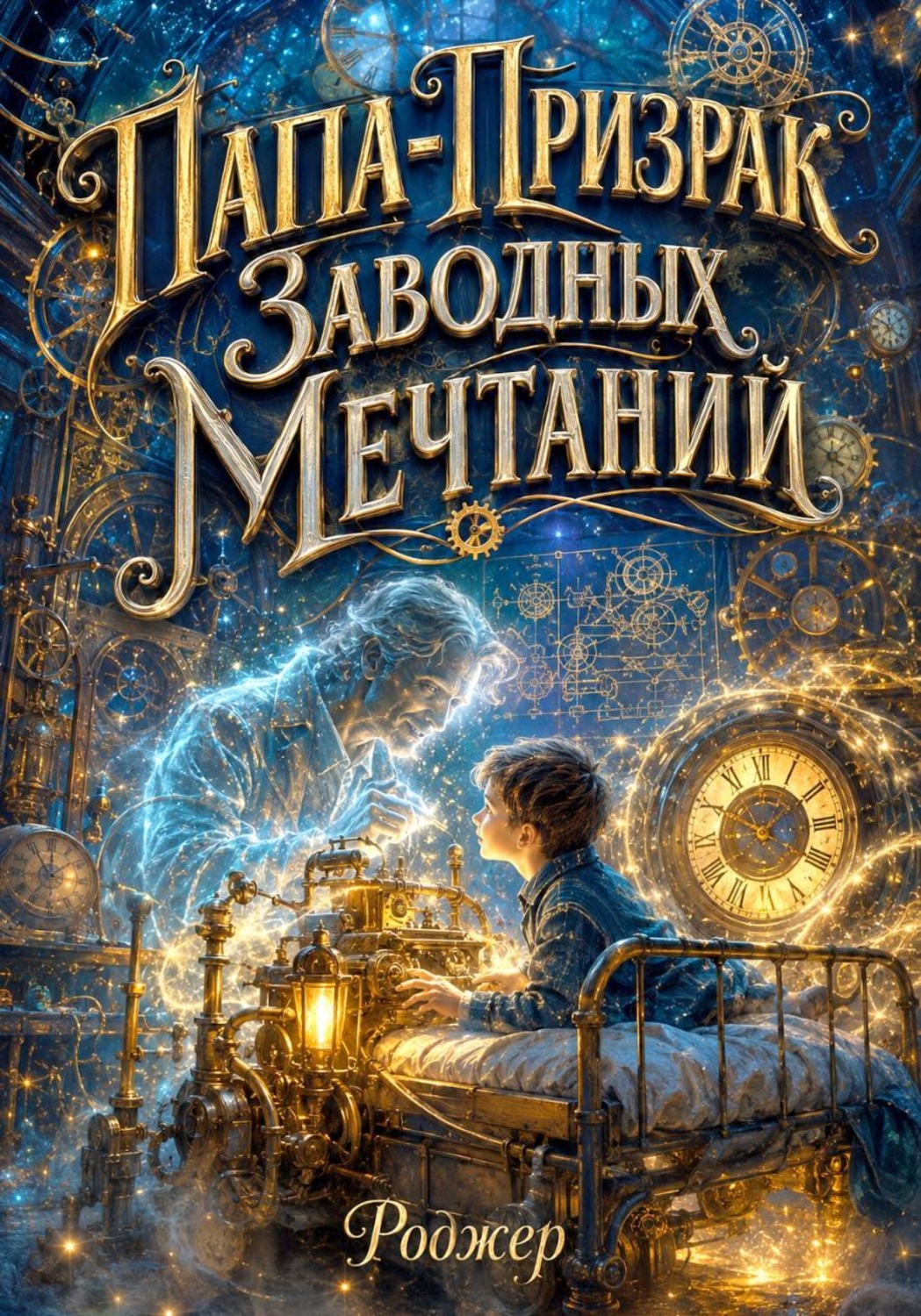 Обложка книги «Папа-Призрак Заводных Мечтаний»
