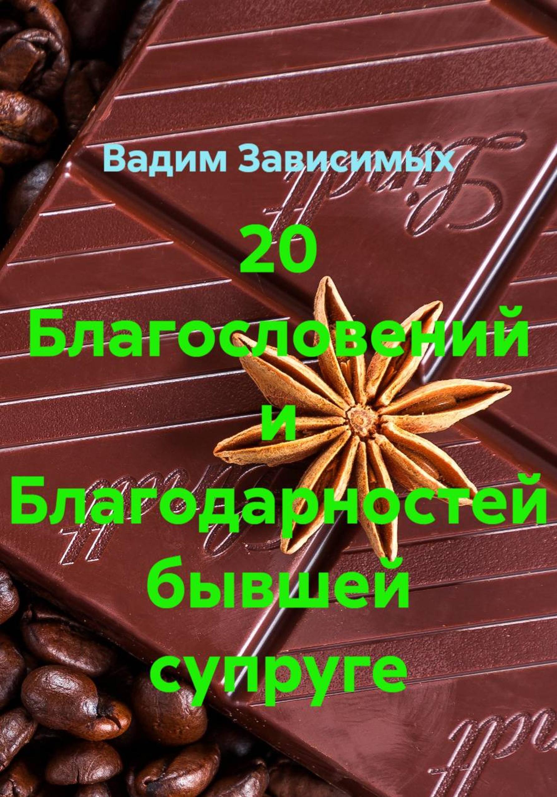 Обложка книги «20 благодарностей бывшей супруге»