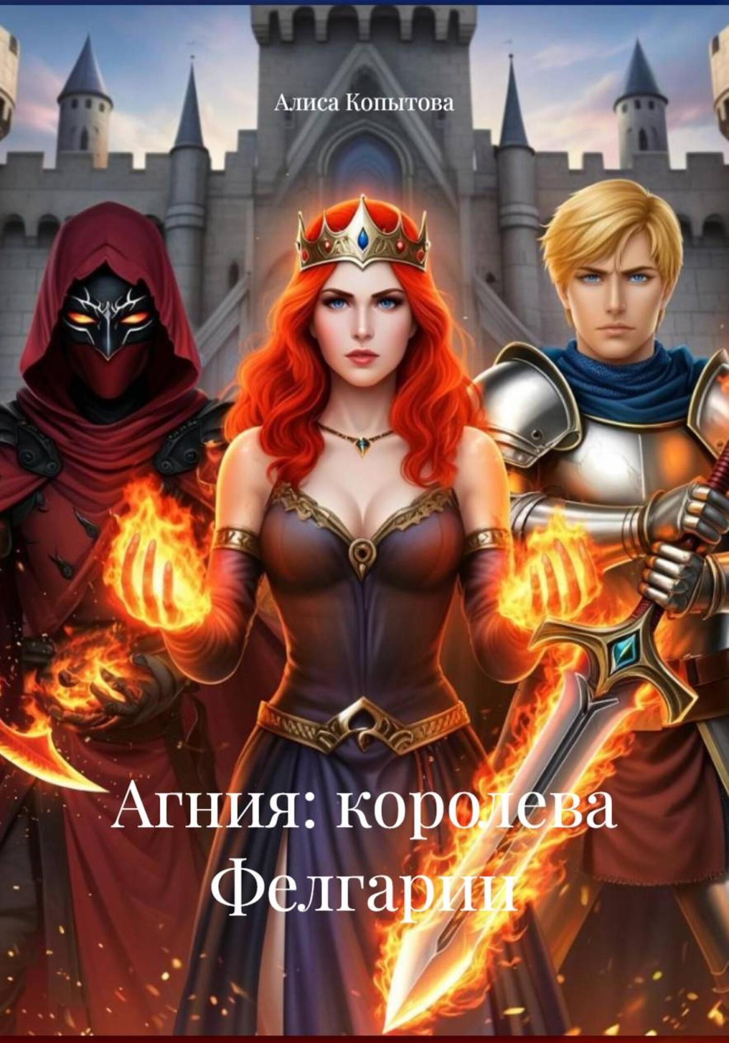 Обложка книги «Агния: королева Фелгарии»