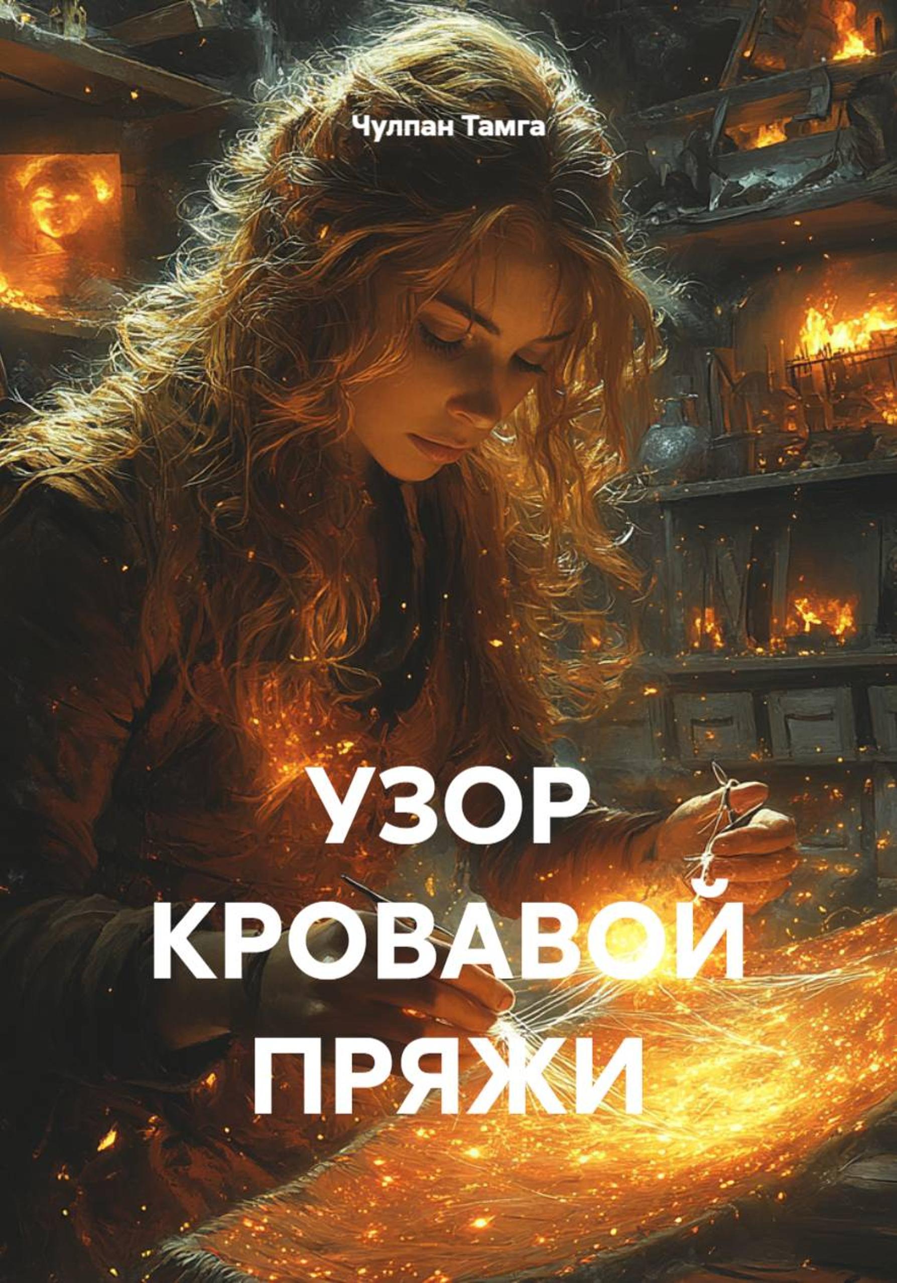 Обложка книги «УЗОР КРОВАВОЙ ПРЯЖИ»