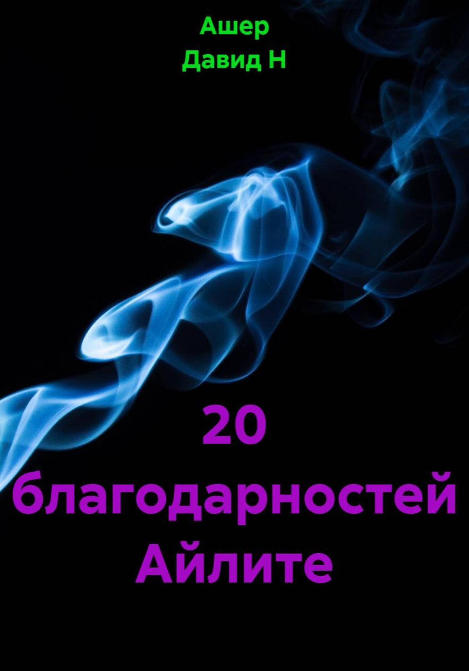 Обложка книги «20 благодарностей Айлите»
