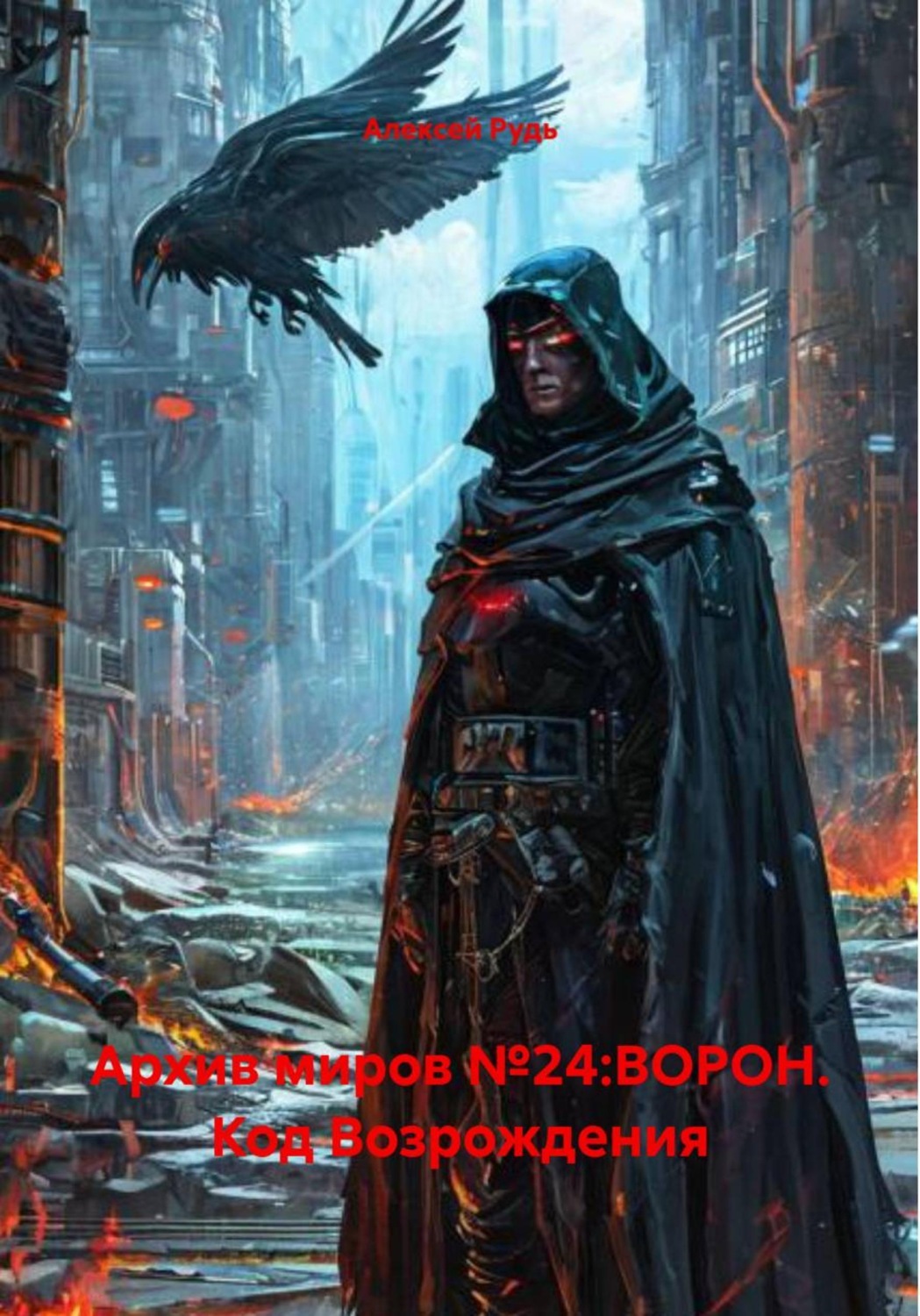 Обложка книги «Архив миров №24:ВОРОН. Код Возрождения»