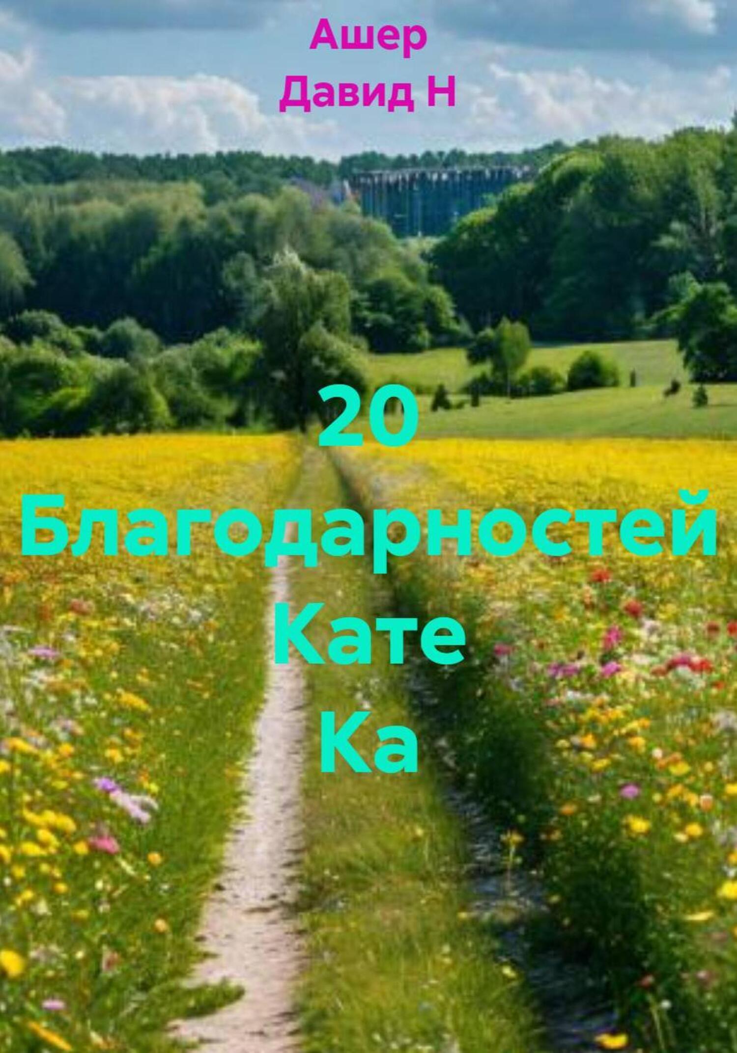 Обложка книги «20 Благодарностей Кате Ка»
