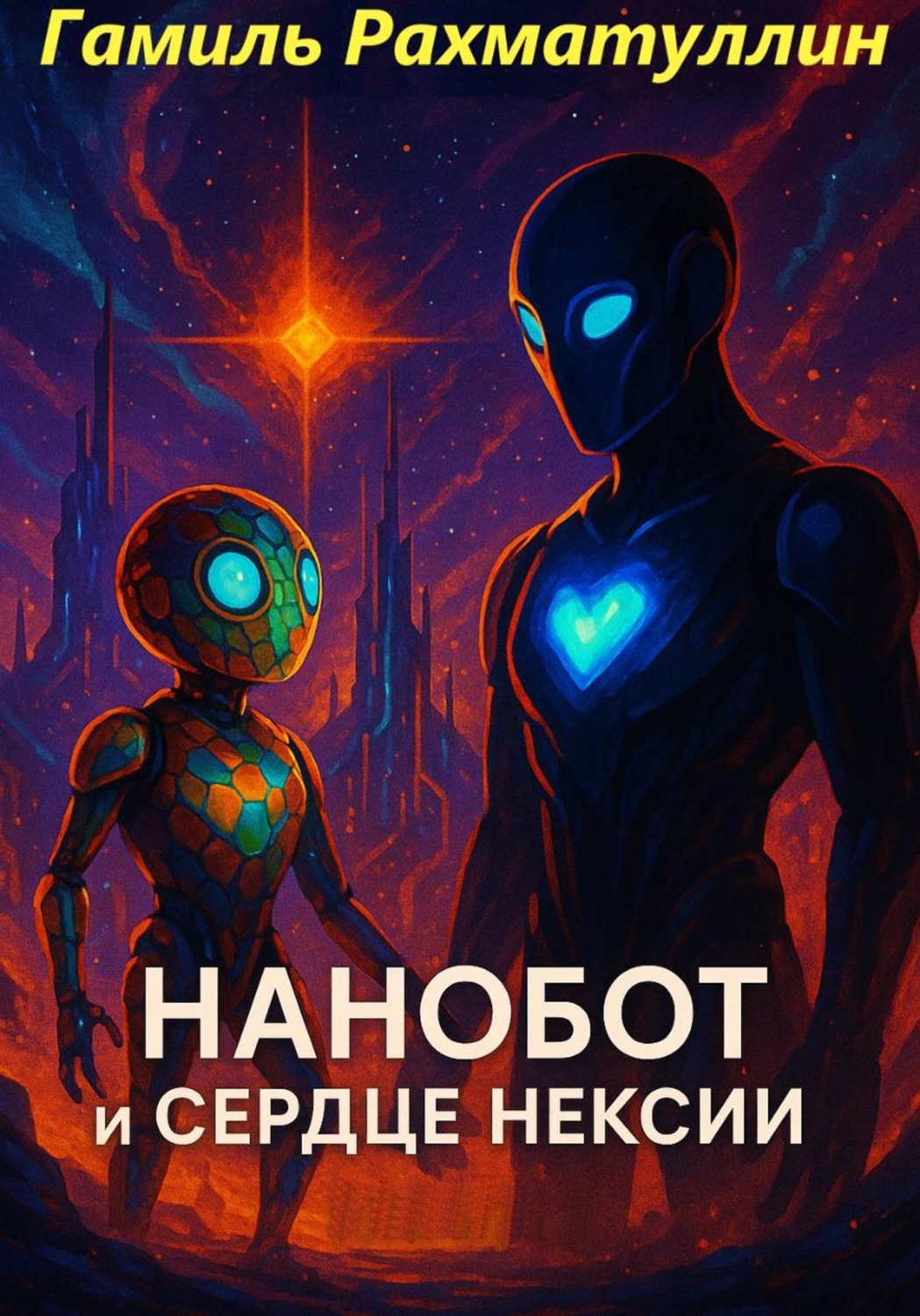 Обложка книги «НАНОБОТ и СЕРДЦЕ НЕКСИИ»