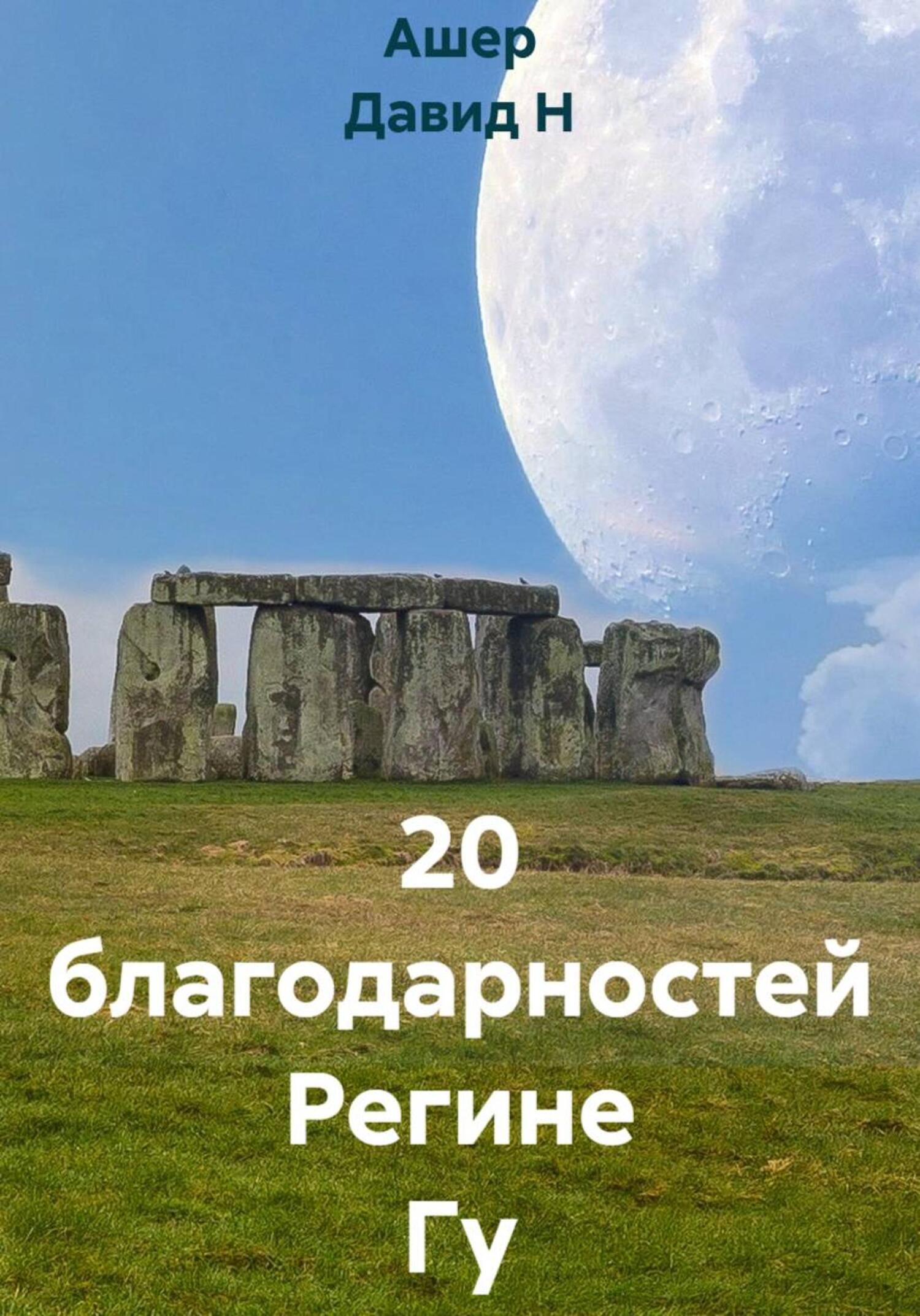 Обложка книги «20 благодарностей Регине Гу»