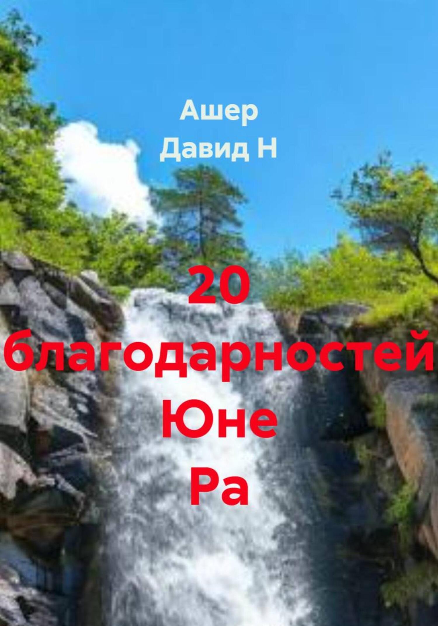 Обложка книги «20 благодарностей Юне Ра»