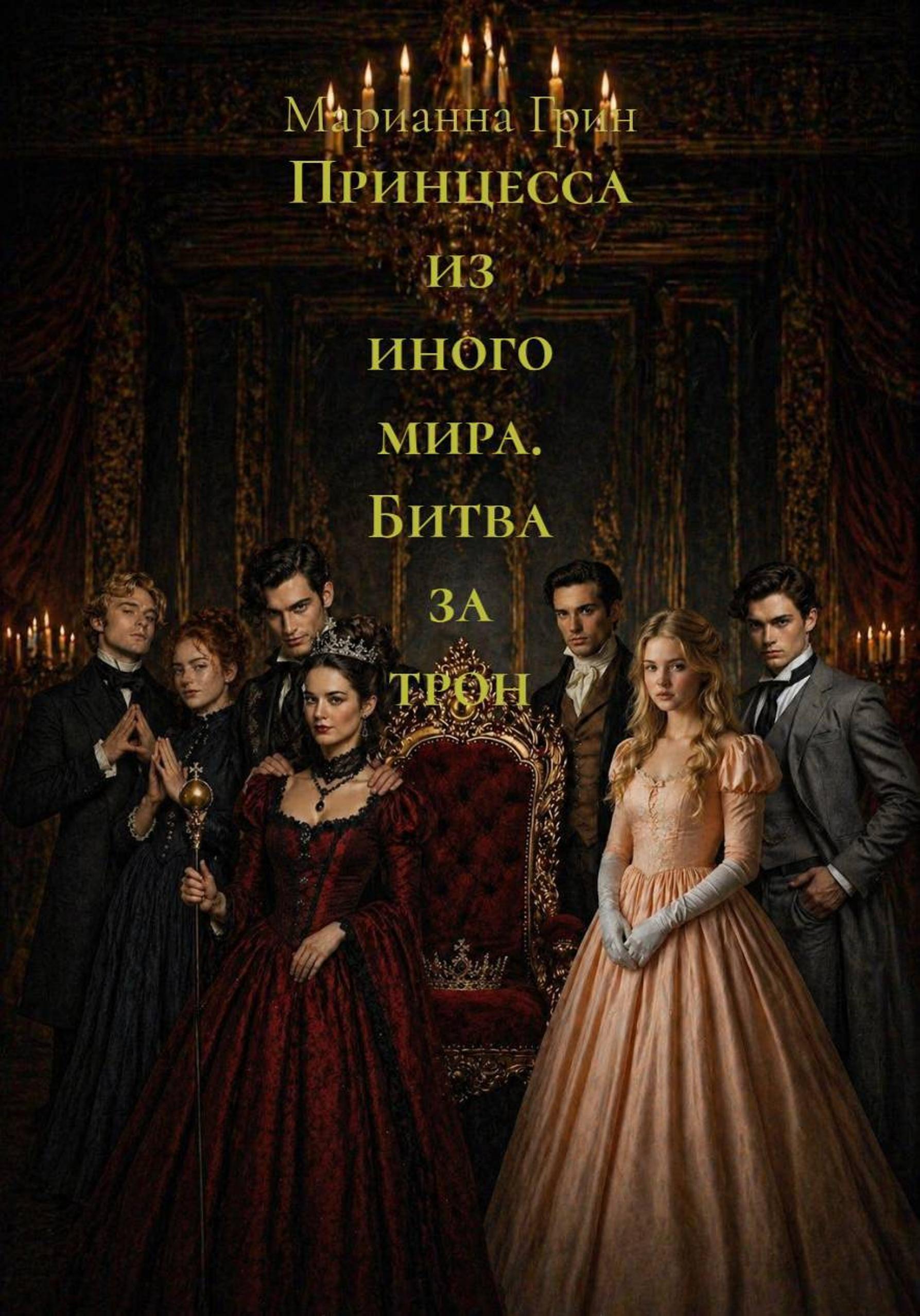 Обложка книги «Принцесса из иного мира. Битва за трон»