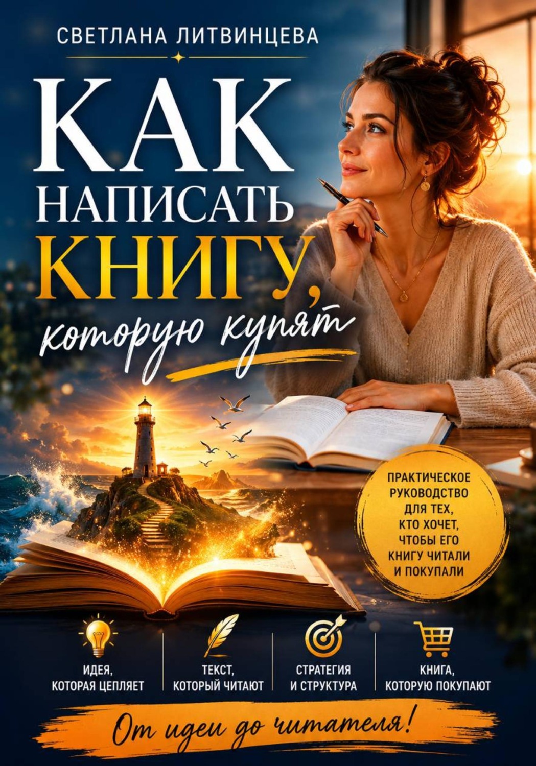 Обложка книги «Как написать книгу, которую купят»