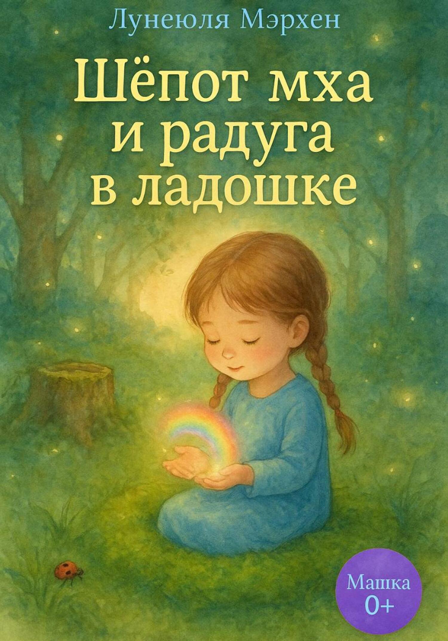 Обложка книги «Шёпот мха и радуга в ладошке»