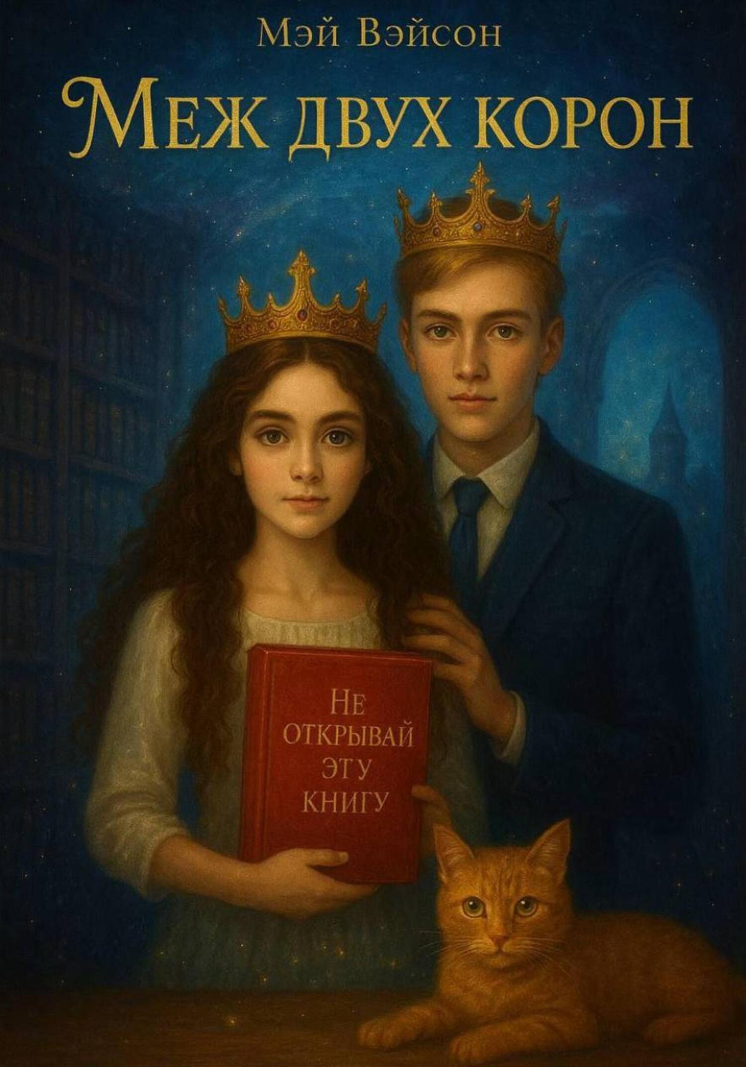 Обложка книги «Меж двух корон»