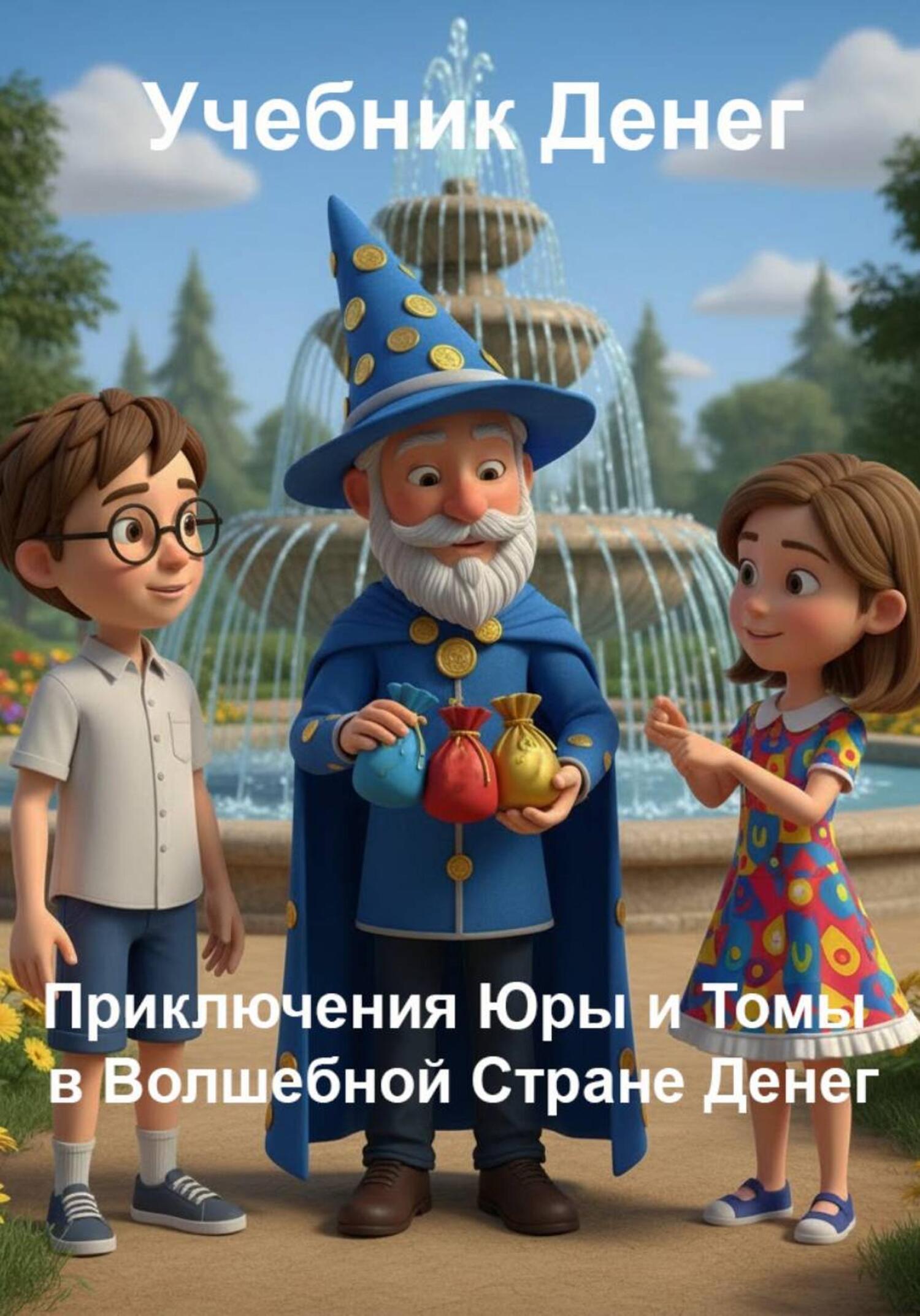 Обложка книги «Учебник Денег или Приключения Юры и Томы в Волшебной Стране Денег»