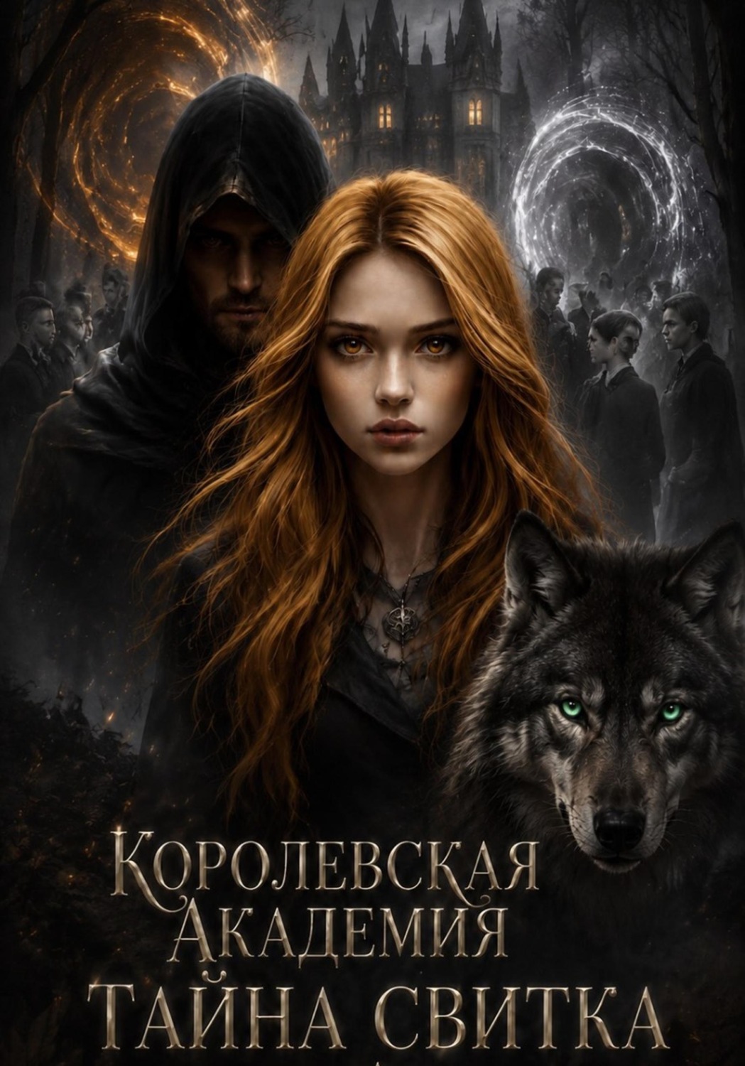 Обложка книги «Королевская Академия. Тайна свитка»