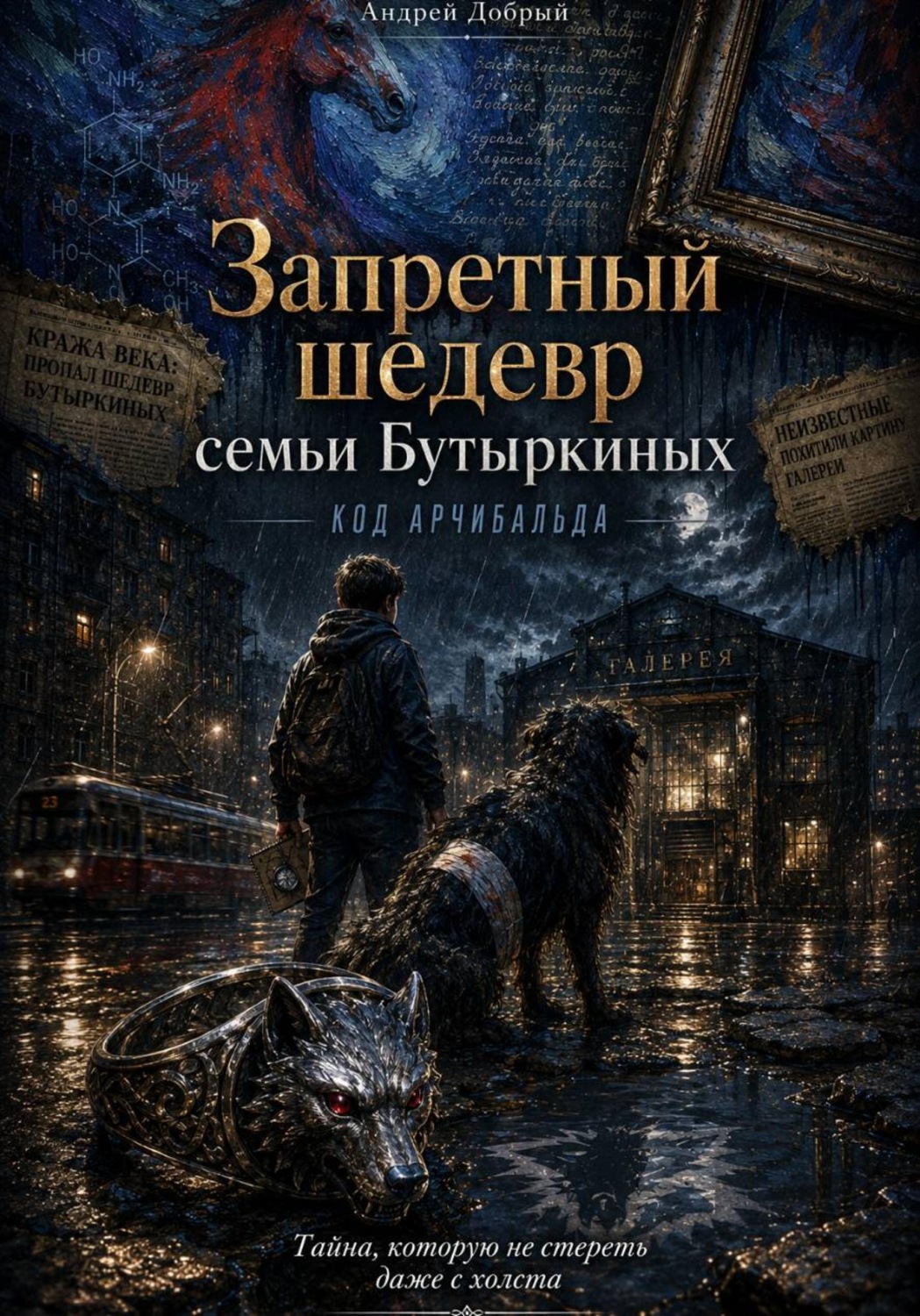 Обложка книги «Запретный Шедевр Семьи Бутыркиных»