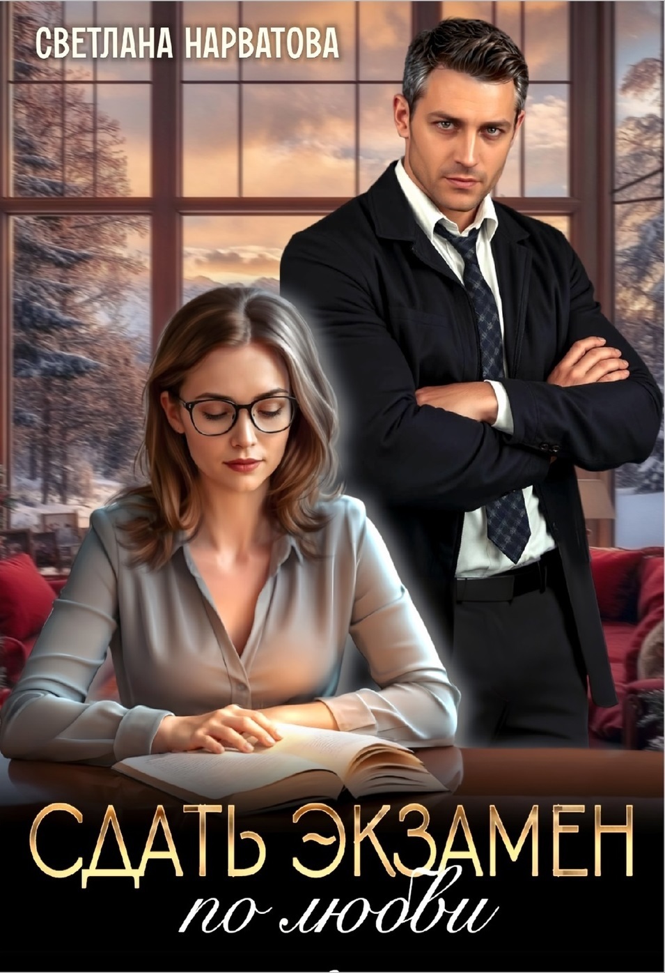 Обложка книги «Сдать экзамен по любви»