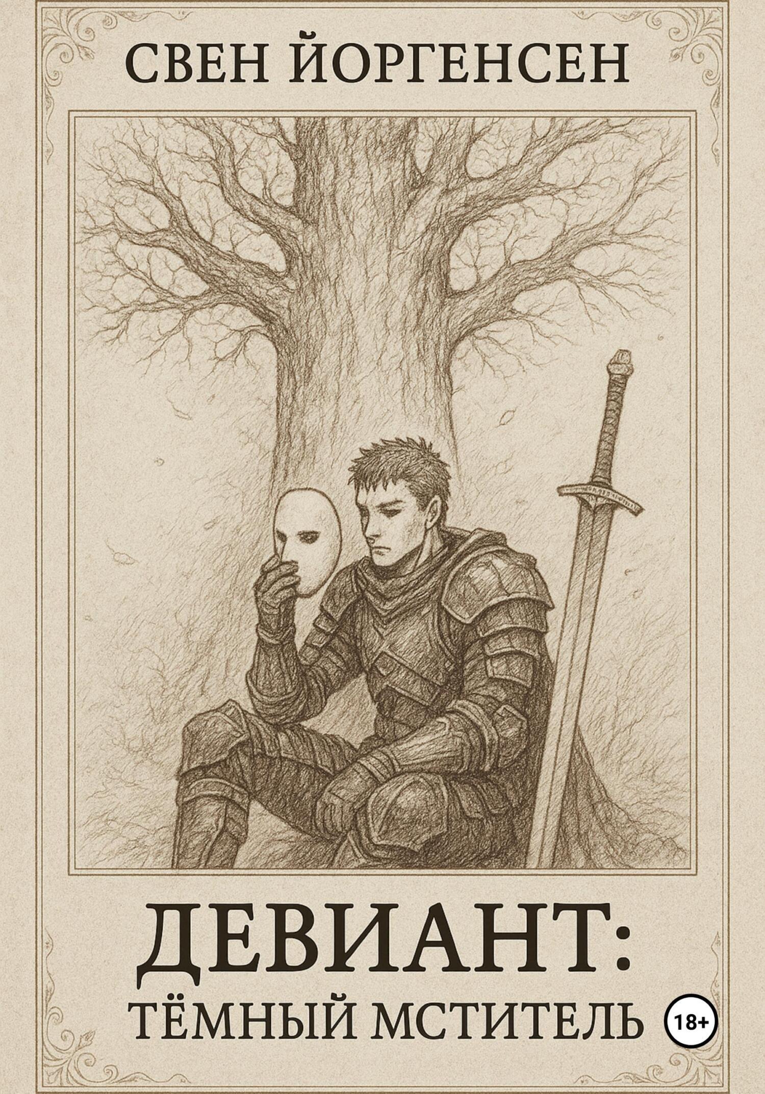 Обложка книги «Девиант: Тёмный Мститель»