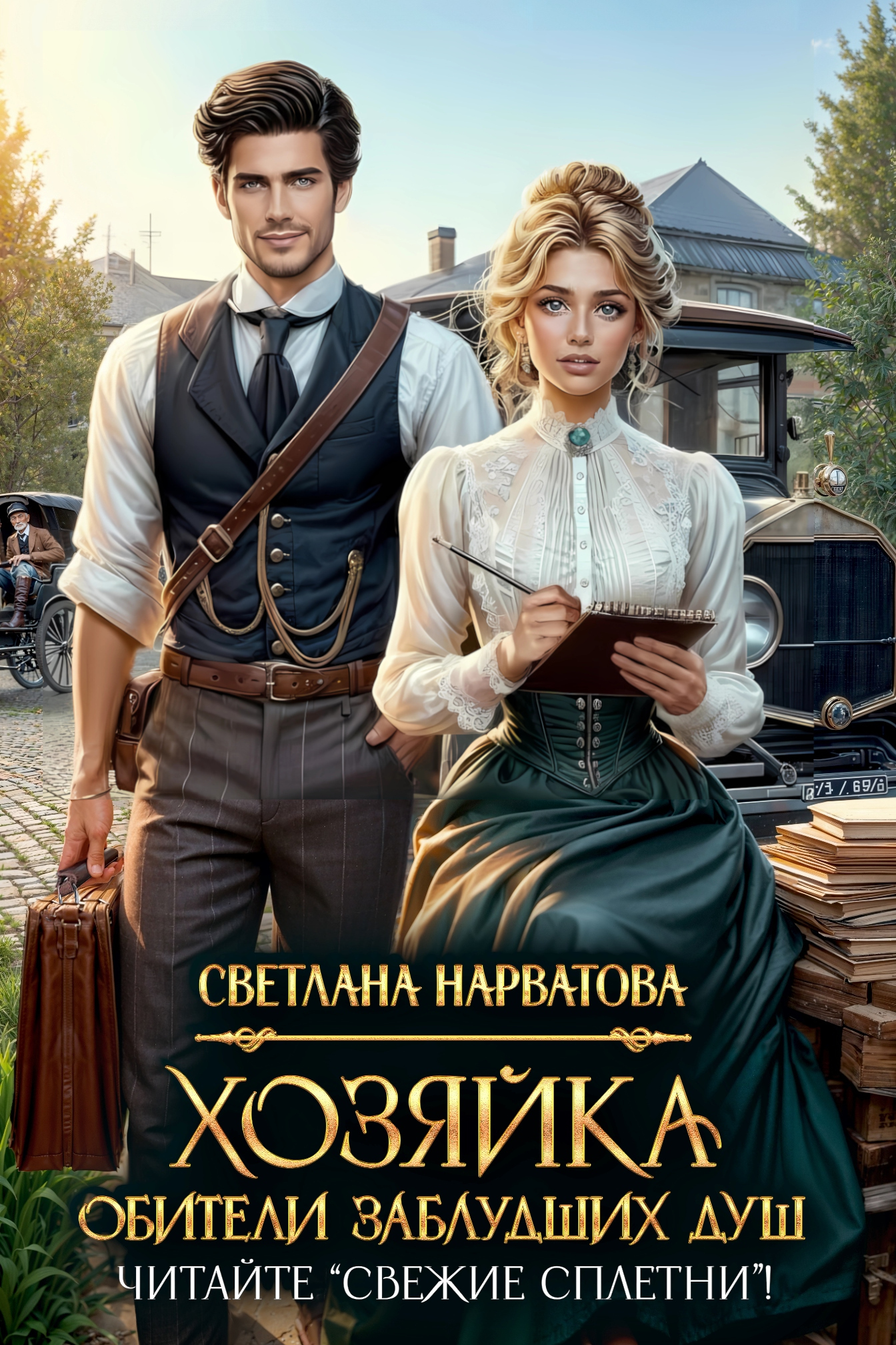 Обложка книги «Хозяйка Обители заблудших душ. Читайте «Свежие сплетни»!»