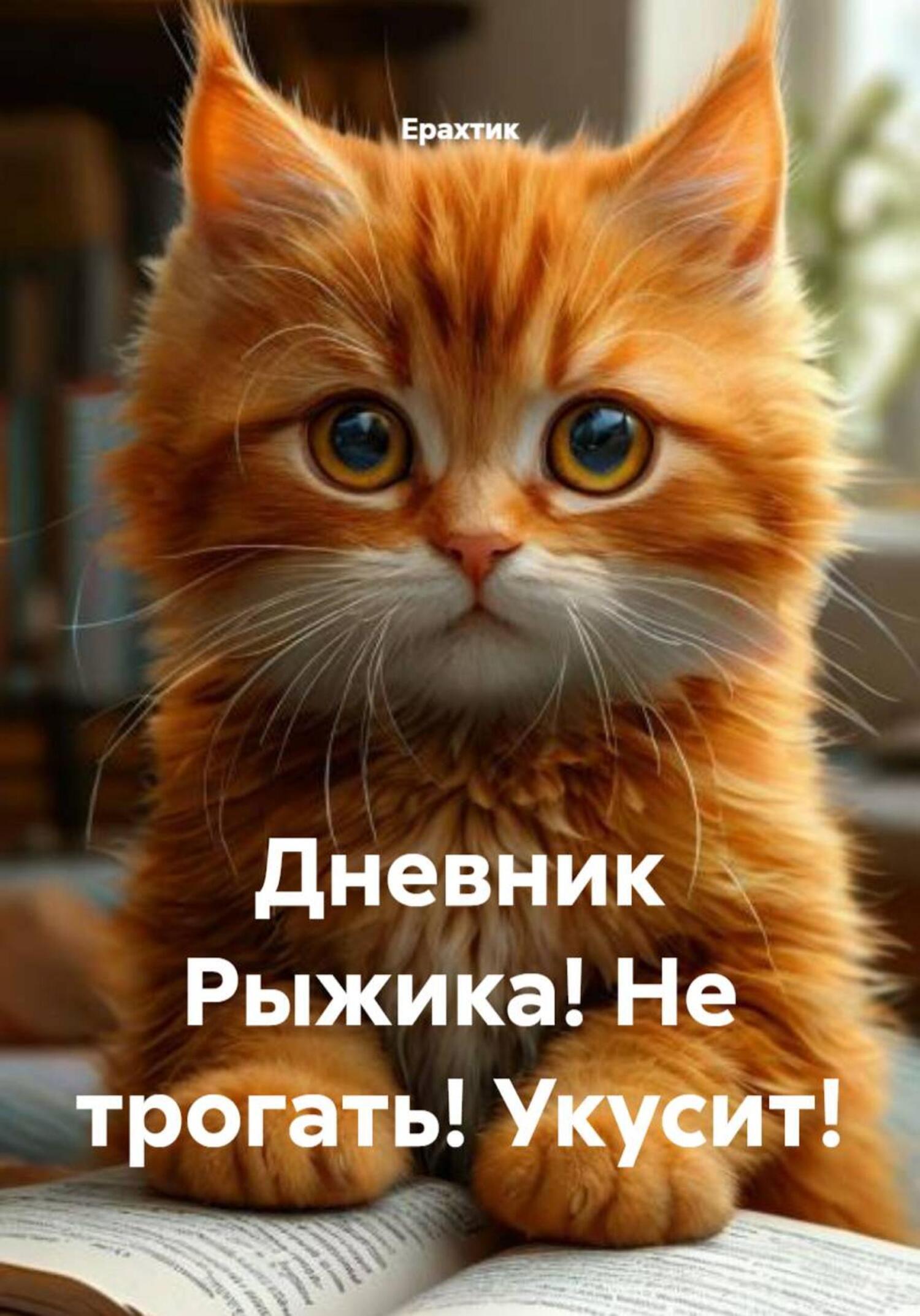 Обложка книги «Дневник Рыжика! Не трогать! Укусит!»
