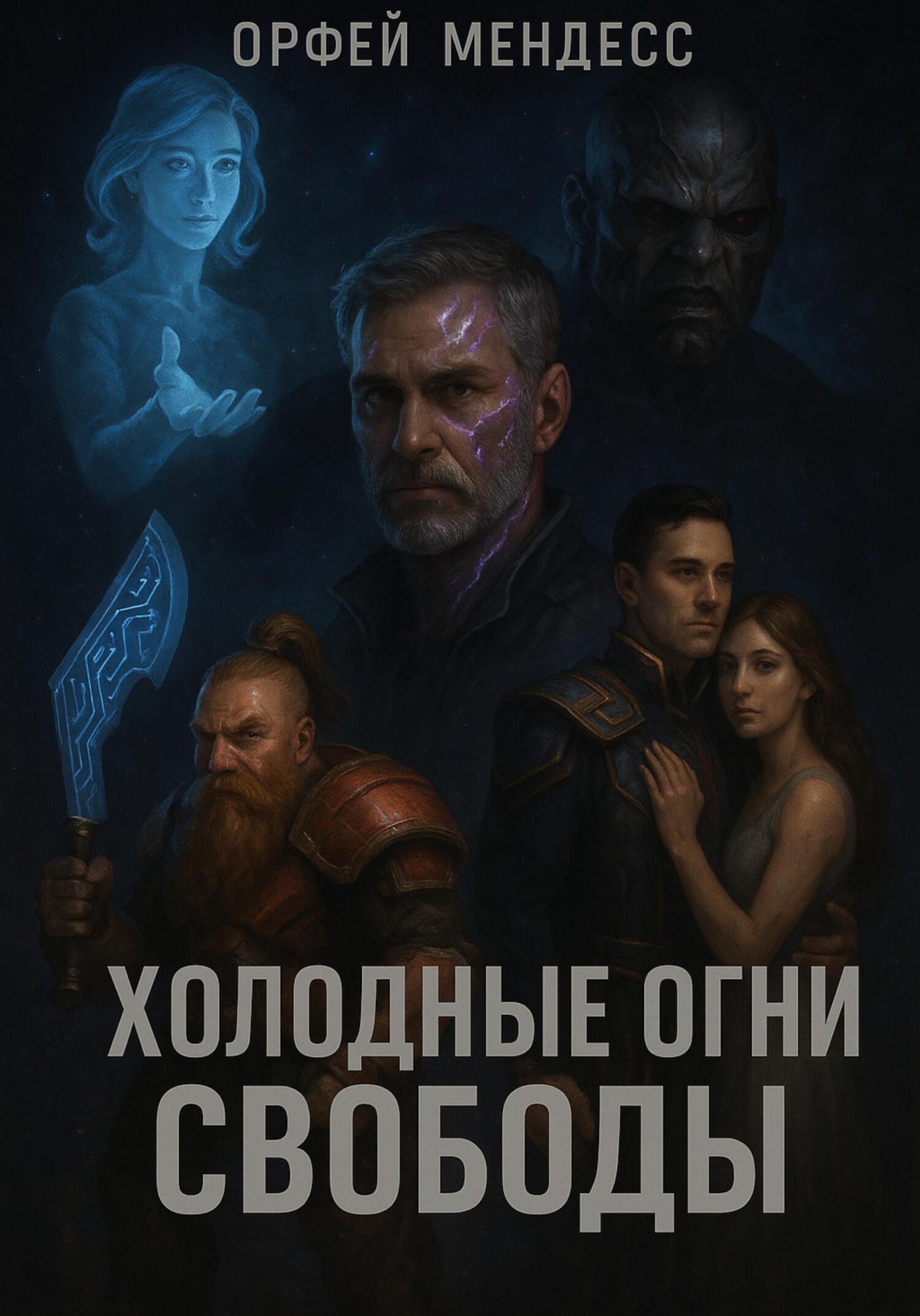 Обложка книги «Холодные огни свободы»