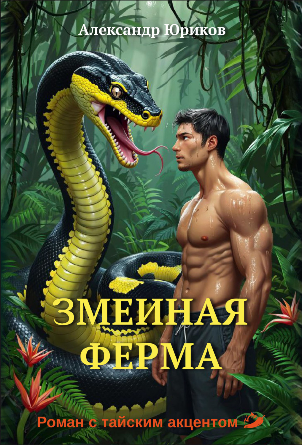Обложка книги «Змеиная ферма»