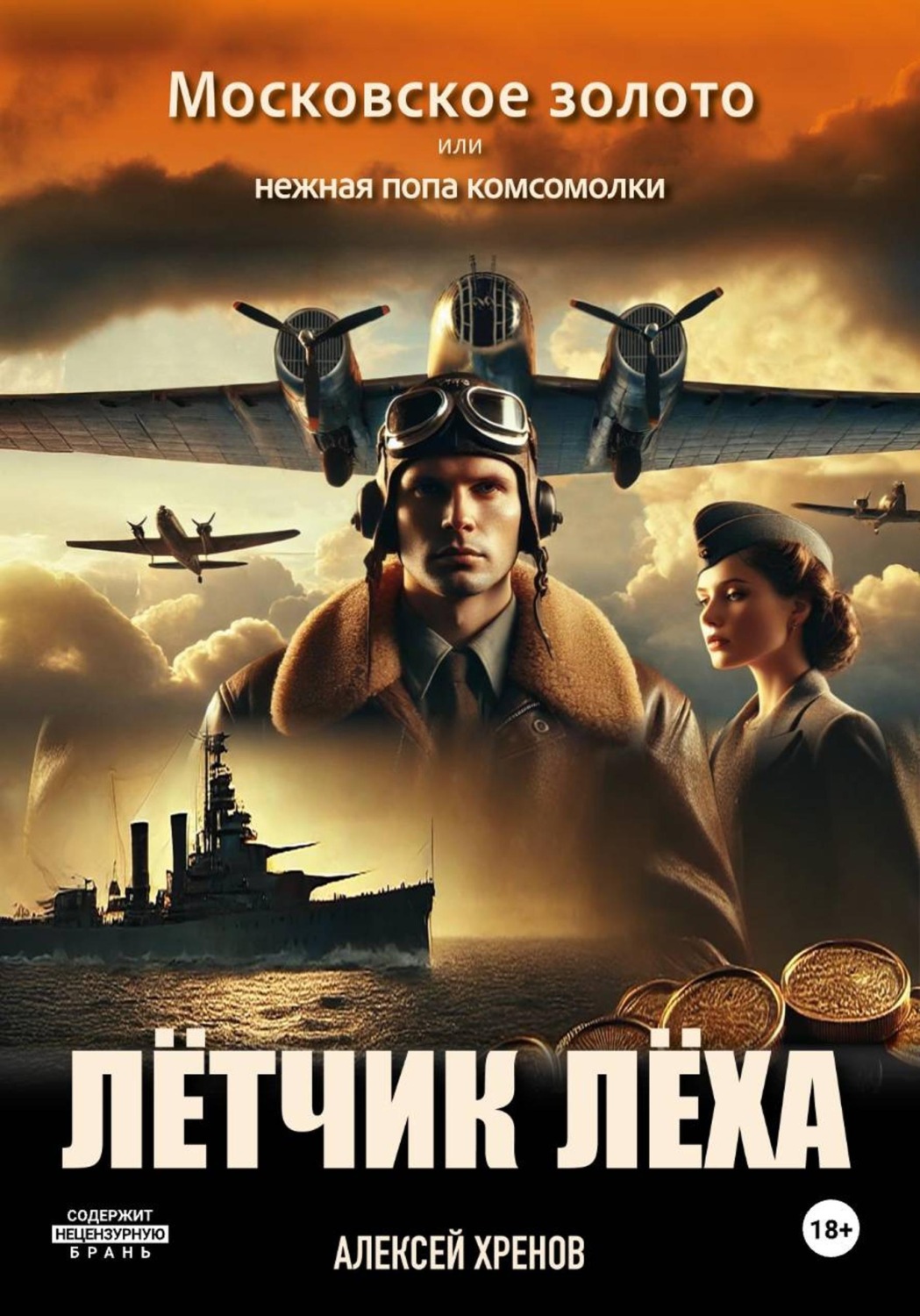 Обложка книги «Московское золото или нежная попа комсомолки»