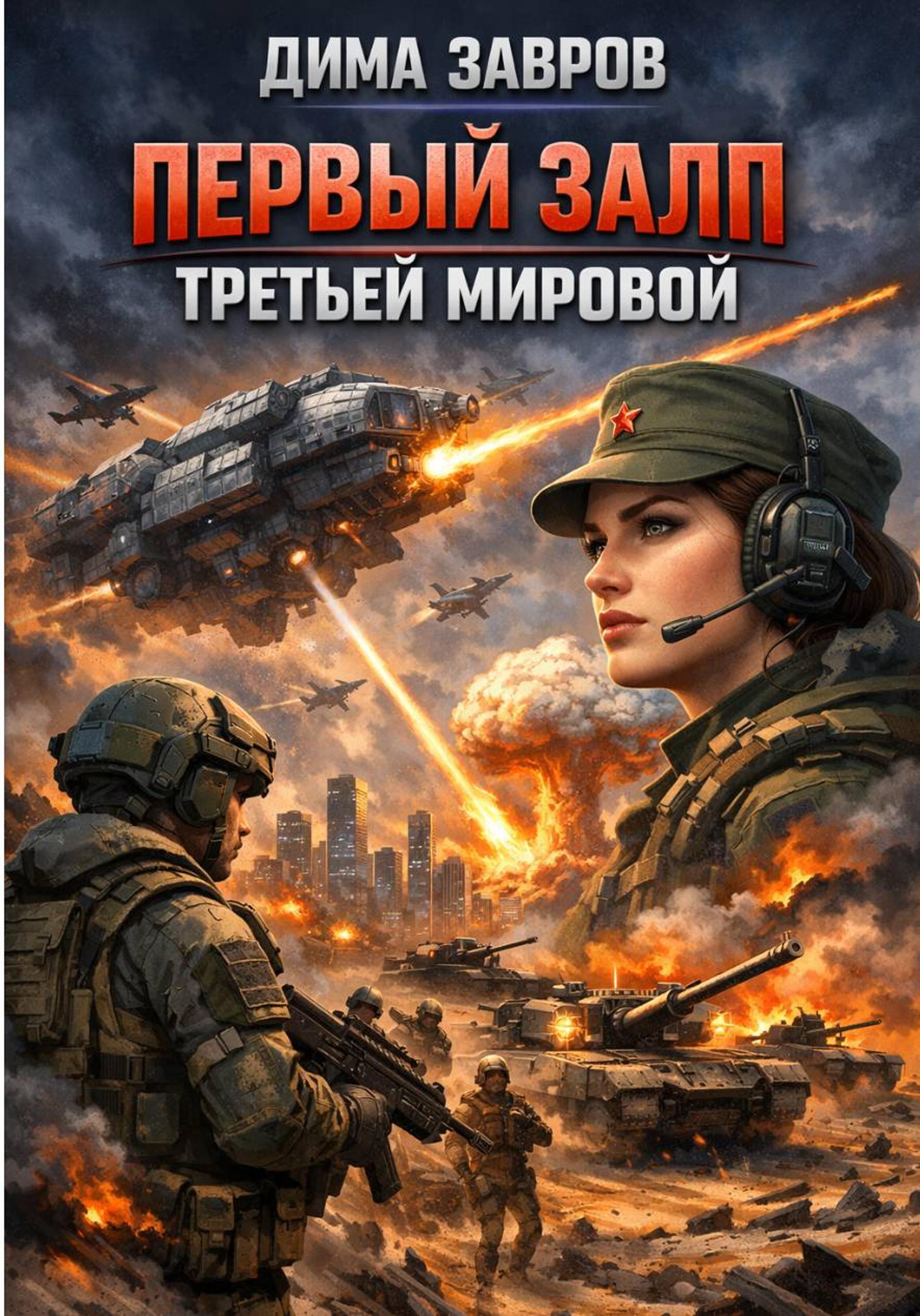 Обложка книги «Первый залп Третьей Мировой»