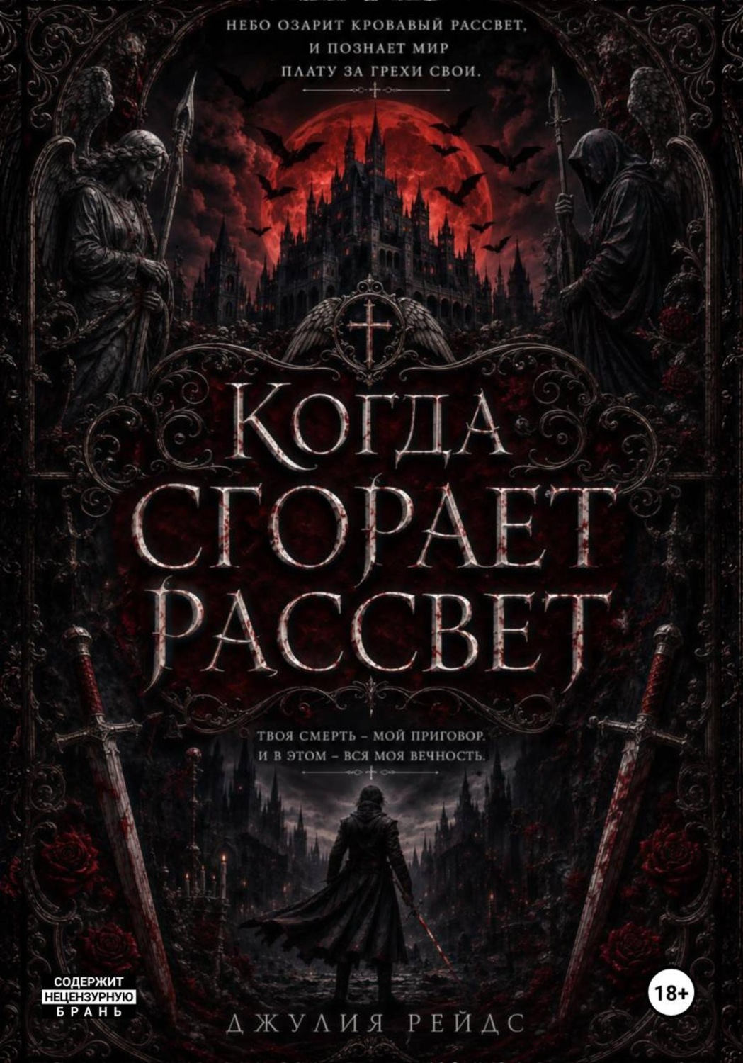 Обложка книги «Когда сгорает рассвет»