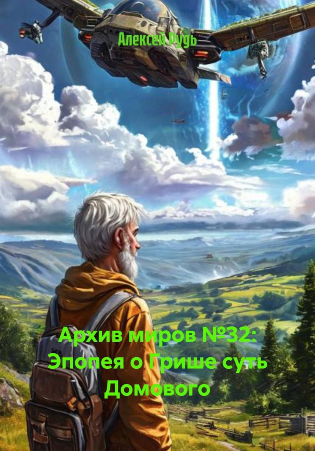 Обложка книги «Архив миров №32: Эпопея о Грише суть Домового»