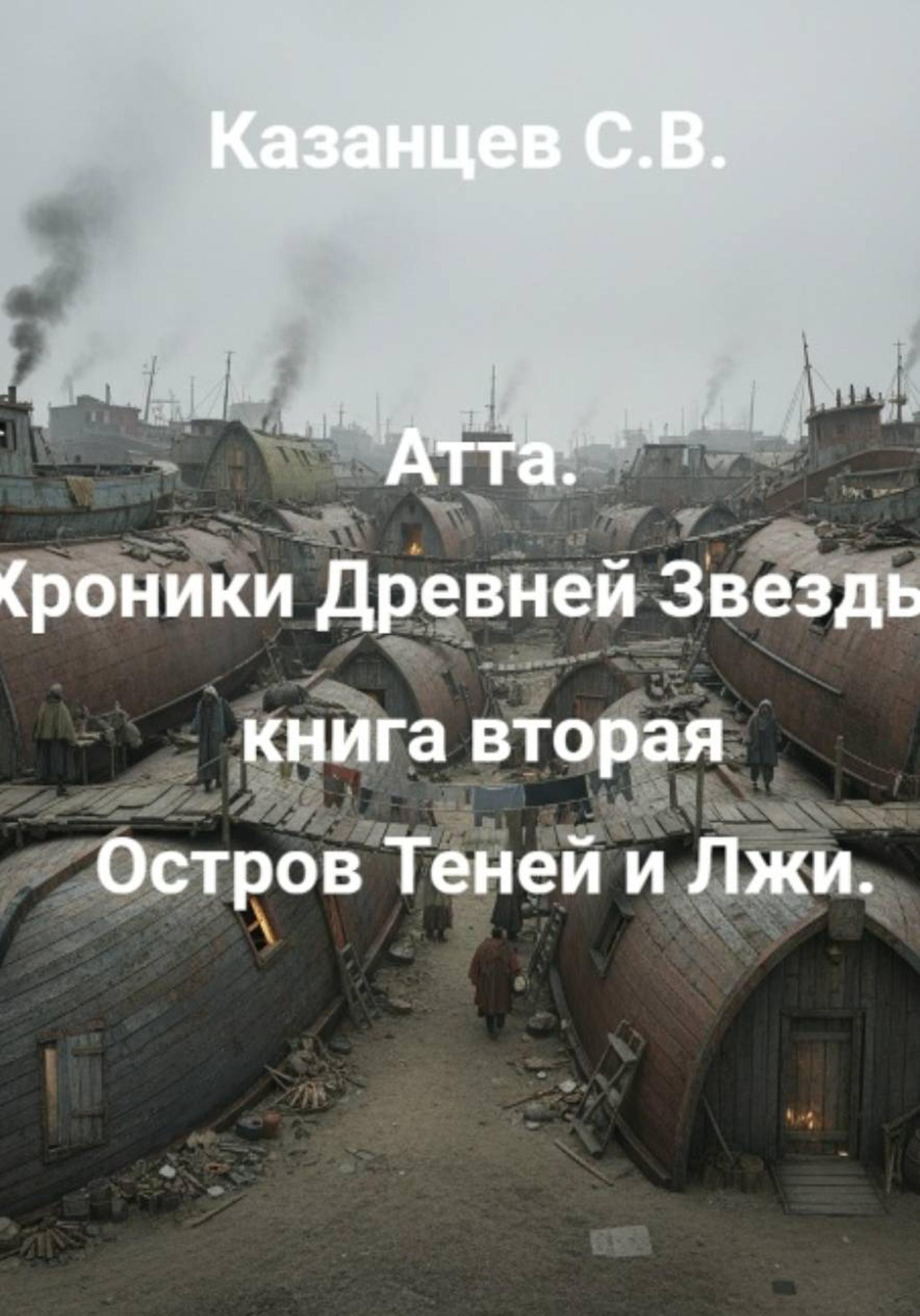Обложка книги «Атта: Хроники древней звезды. Книга вторая: Остров Теней и Лжи»