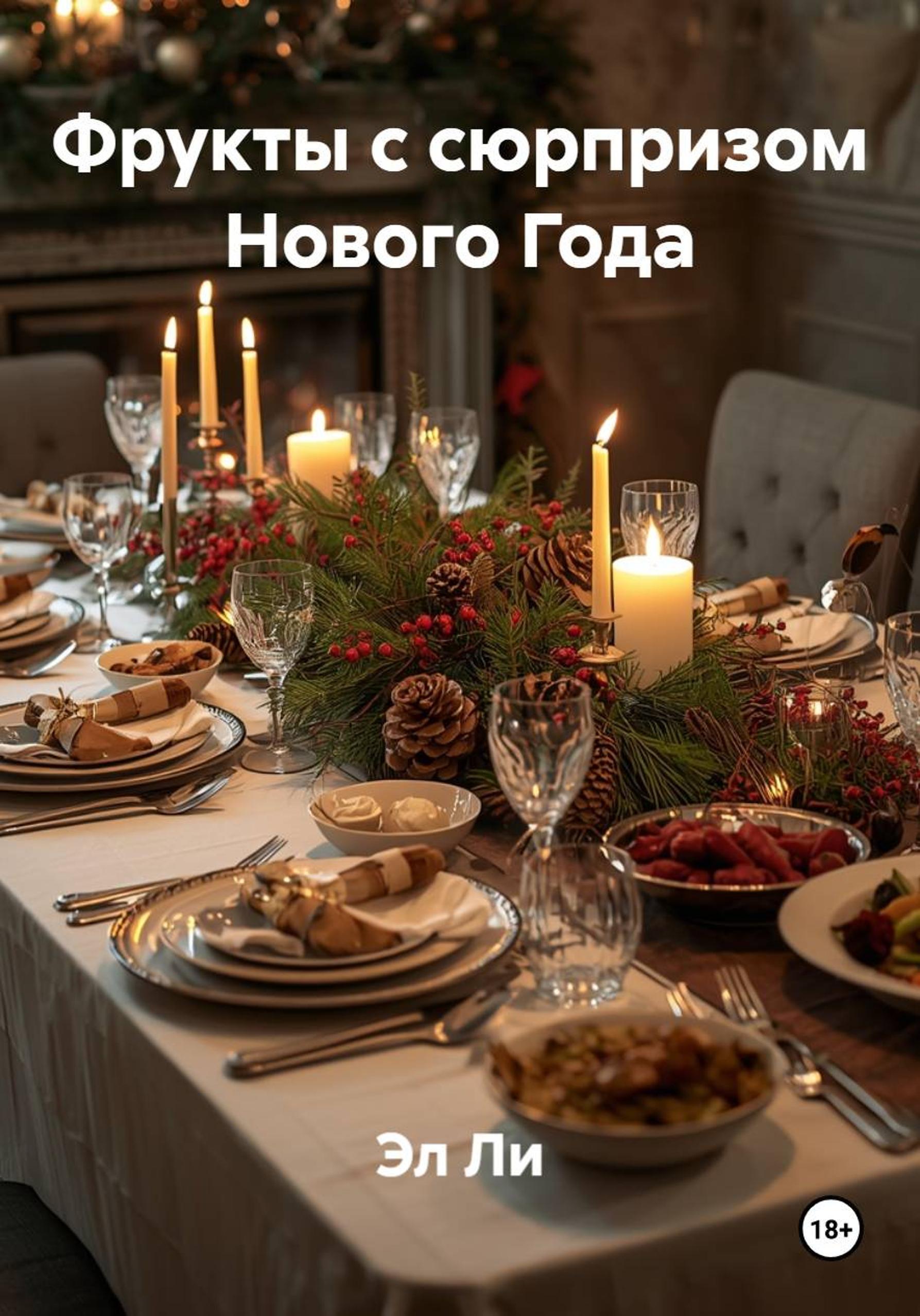 Обложка книги «Фрукты с сюрпризом Нового Года»
