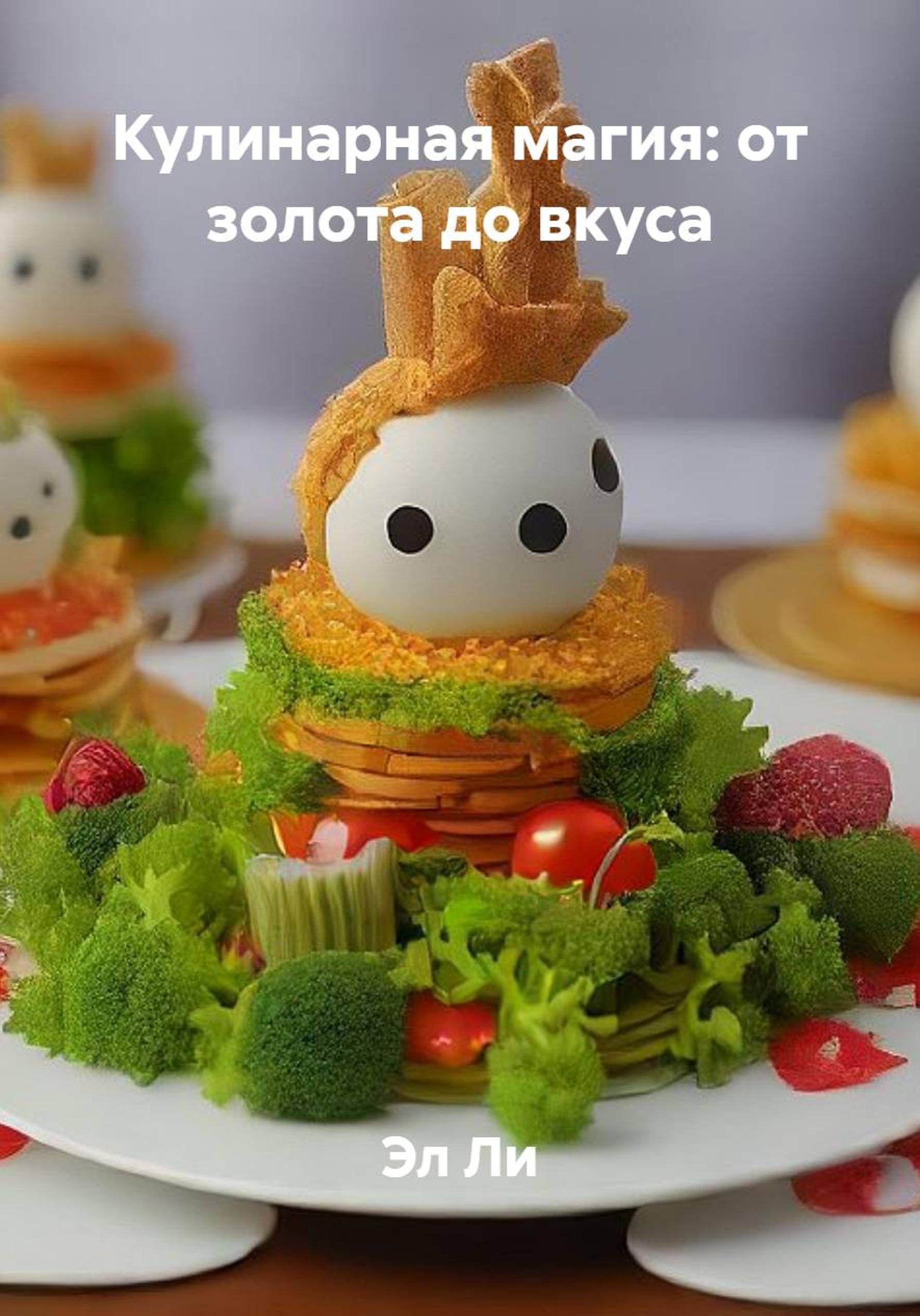 Обложка книги «Кулинарная магия: от золота до вкуса»