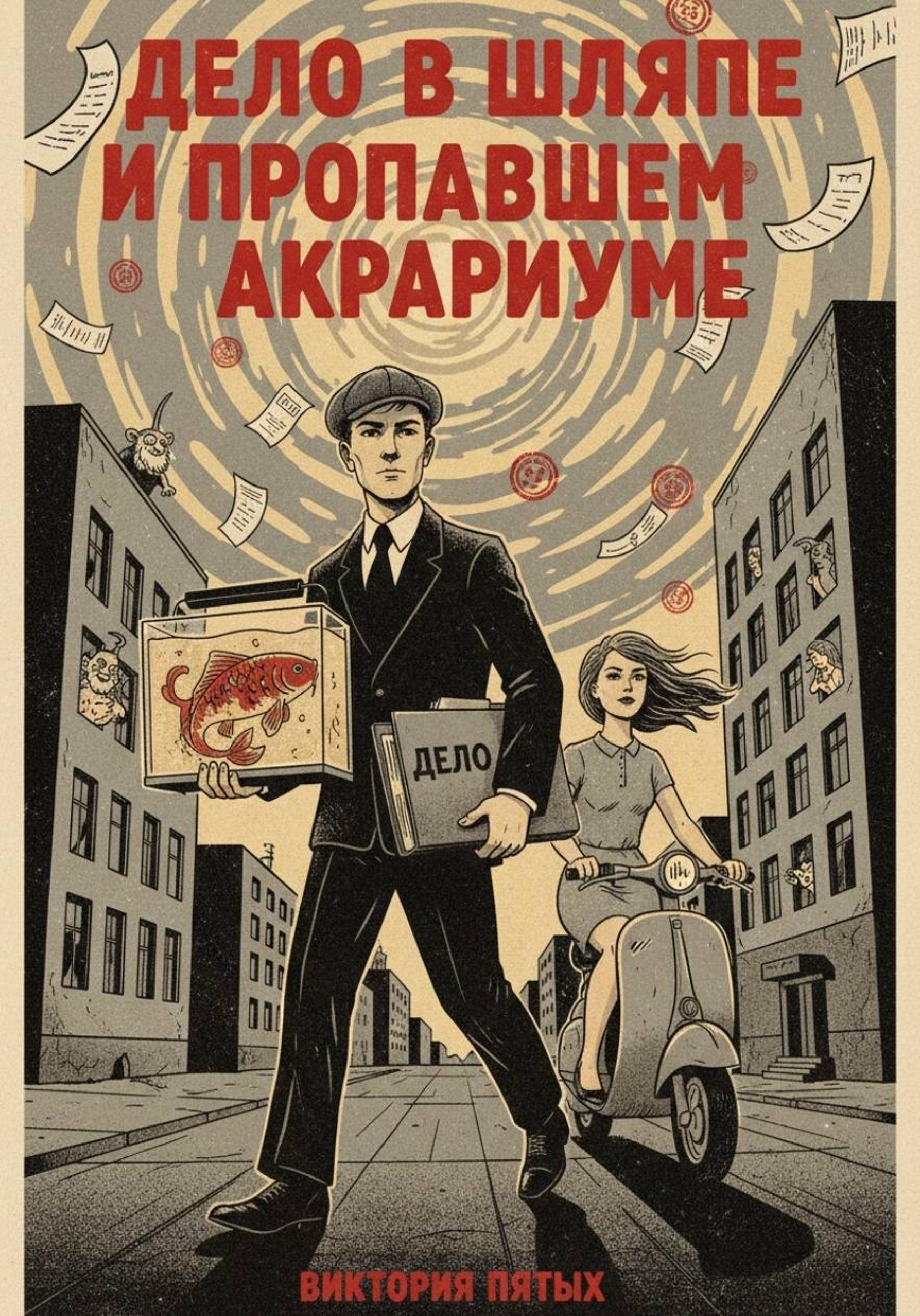 Обложка книги «Дело в шляпе и пропавшем аквариуме»