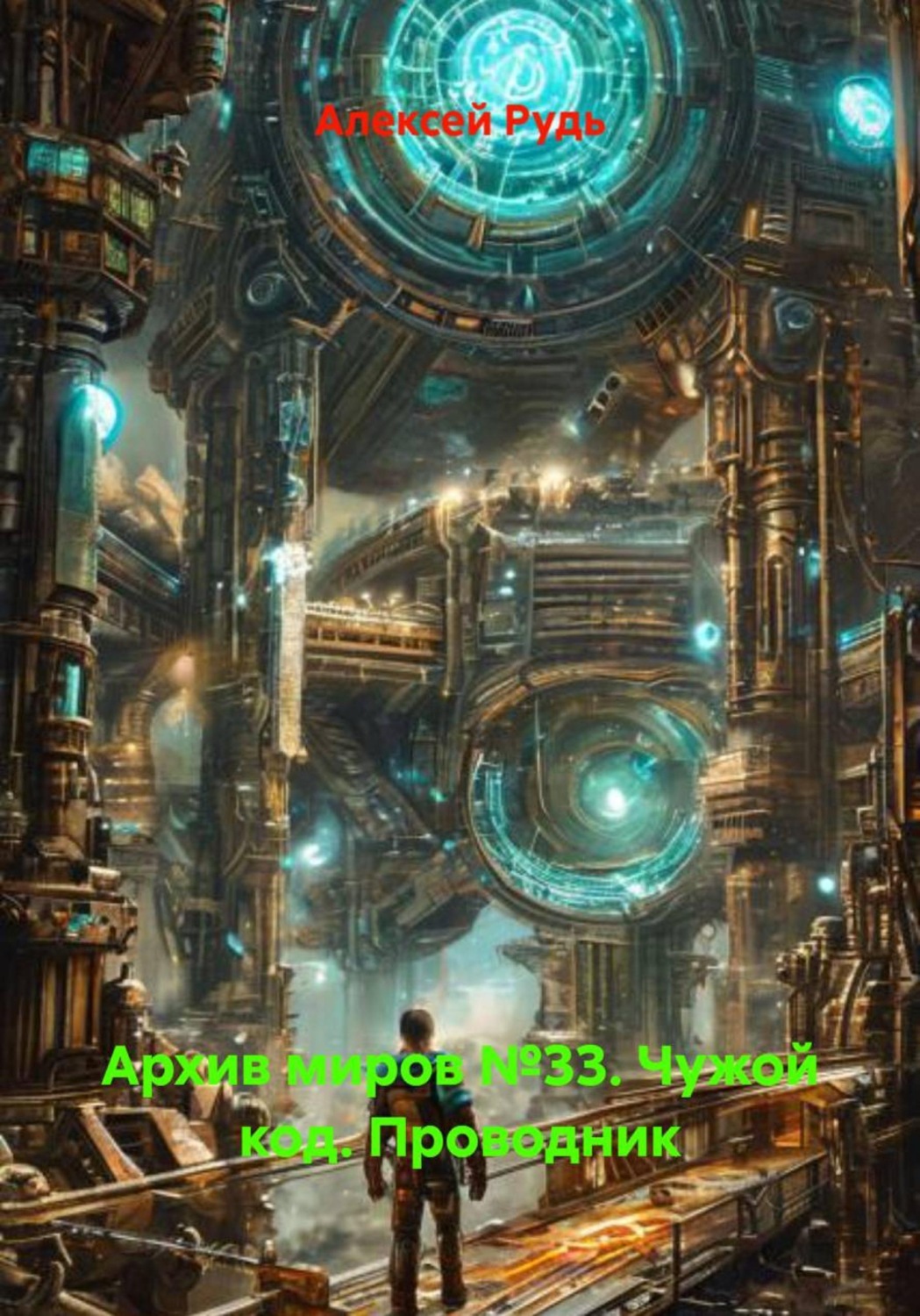Обложка книги «Архив миров №33. Чужой код. Проводник»