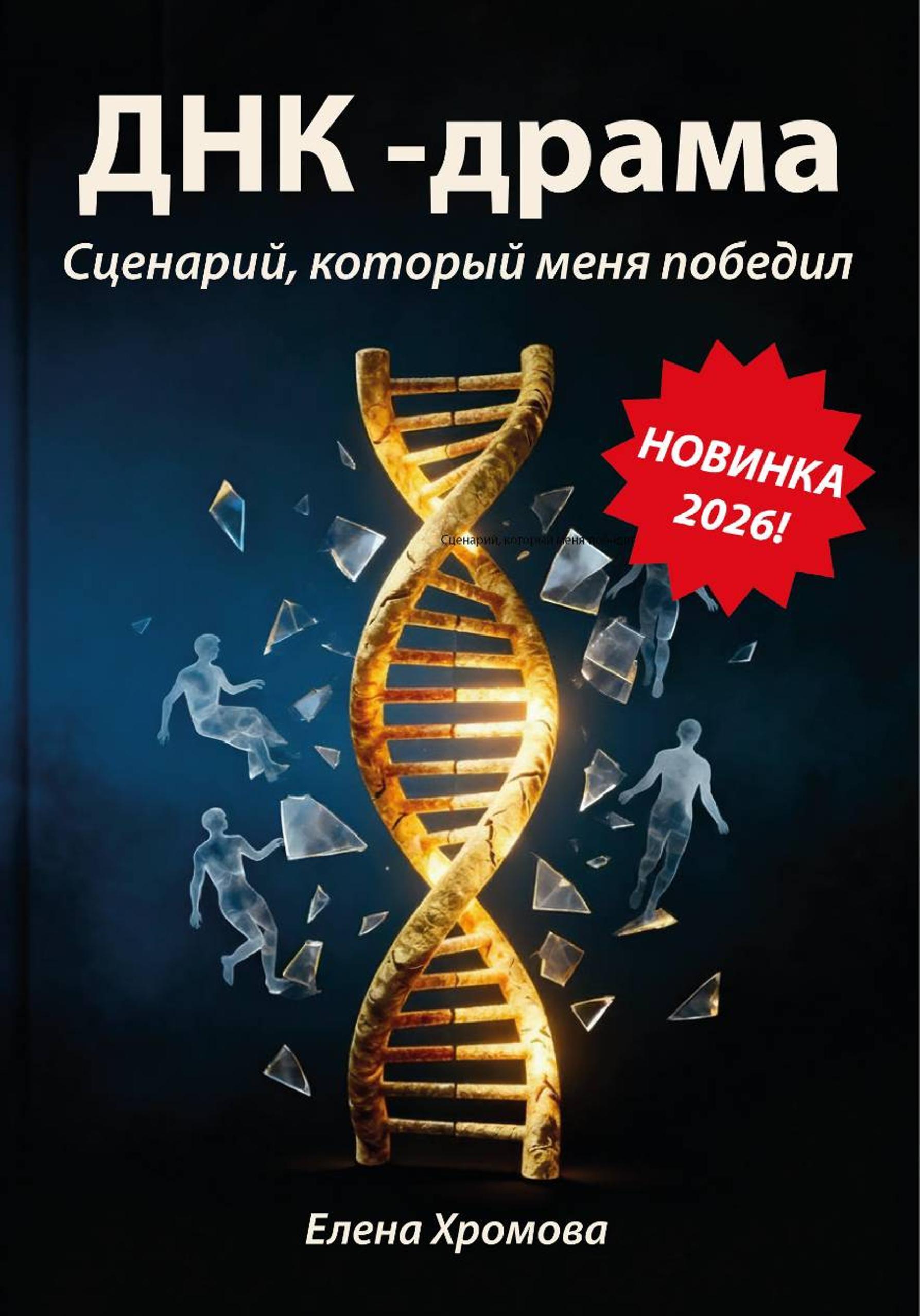 Обложка книги «ДНК – драма. Сценарий, который меня победил»