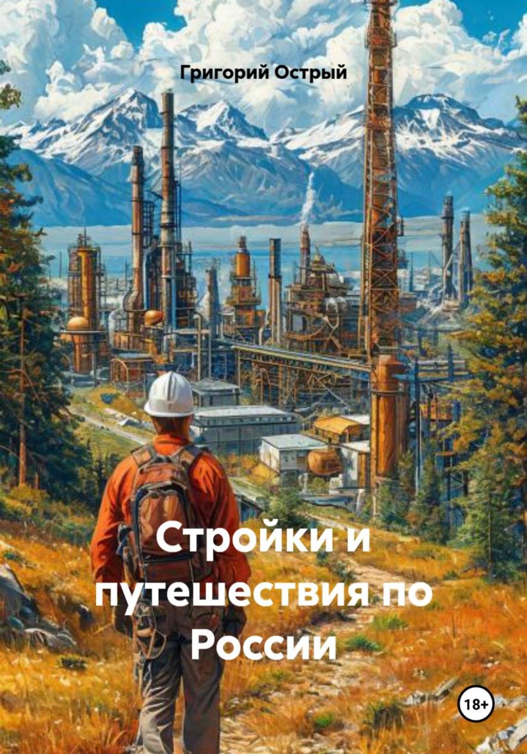 Обложка книги «Стройки и путешествия по России»