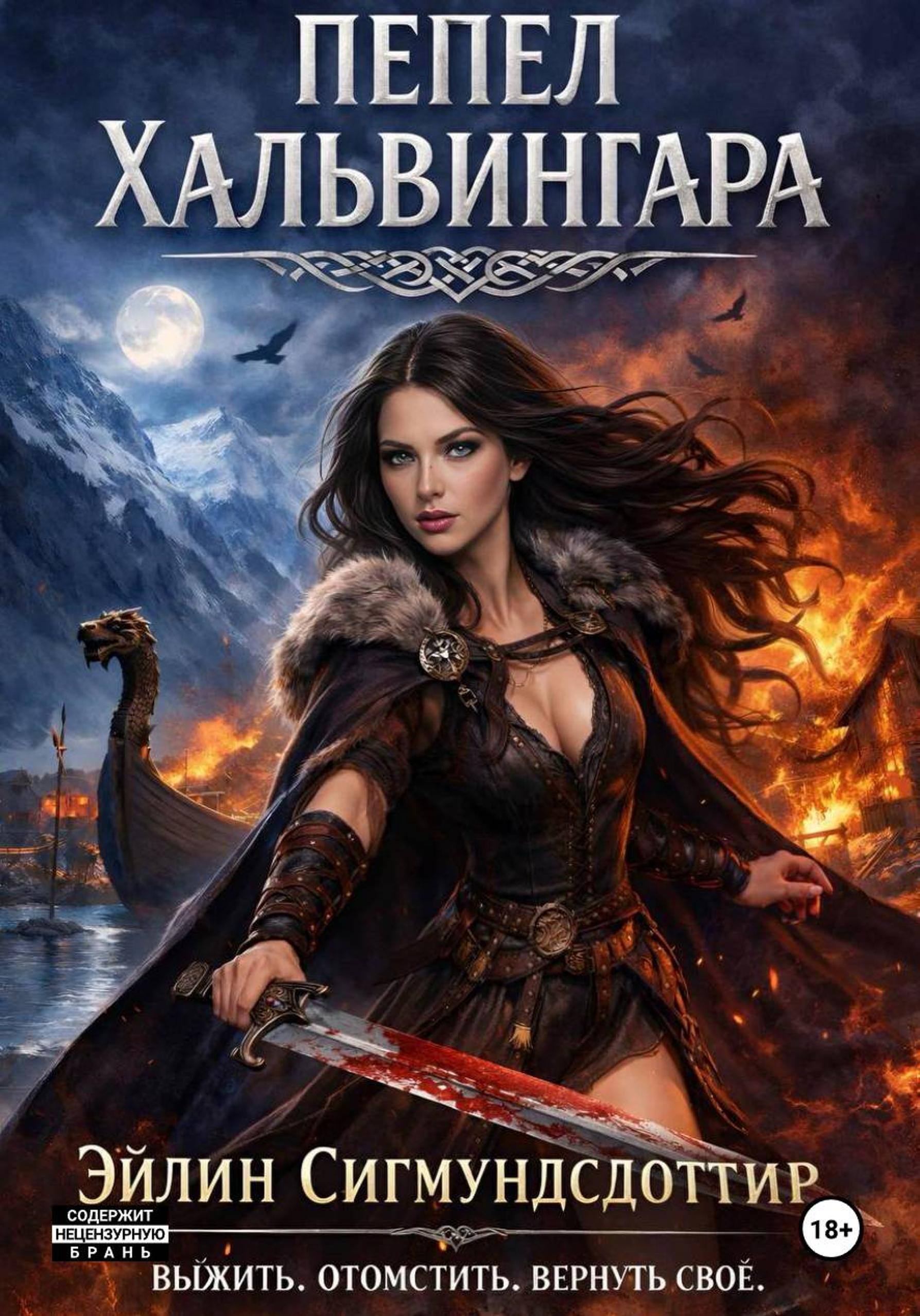 Обложка книги «Пепел Хальвингара»