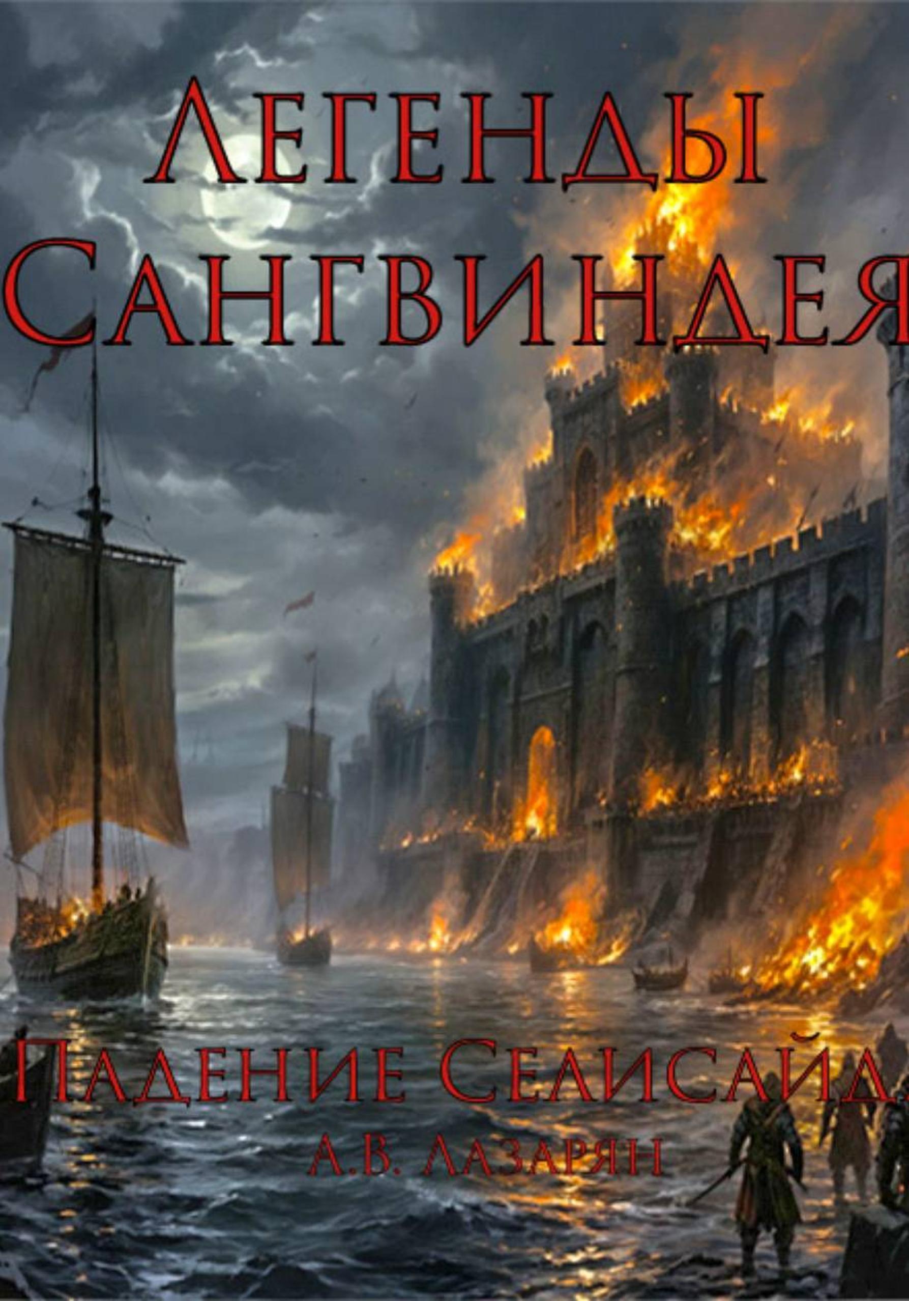 Обложка книги «Легенды Сангвиндея «Падение Селисайда»»