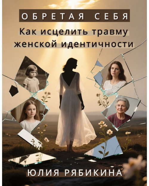 Обложка книги «Обретая себя. Как исцелить травму женской идентичности»