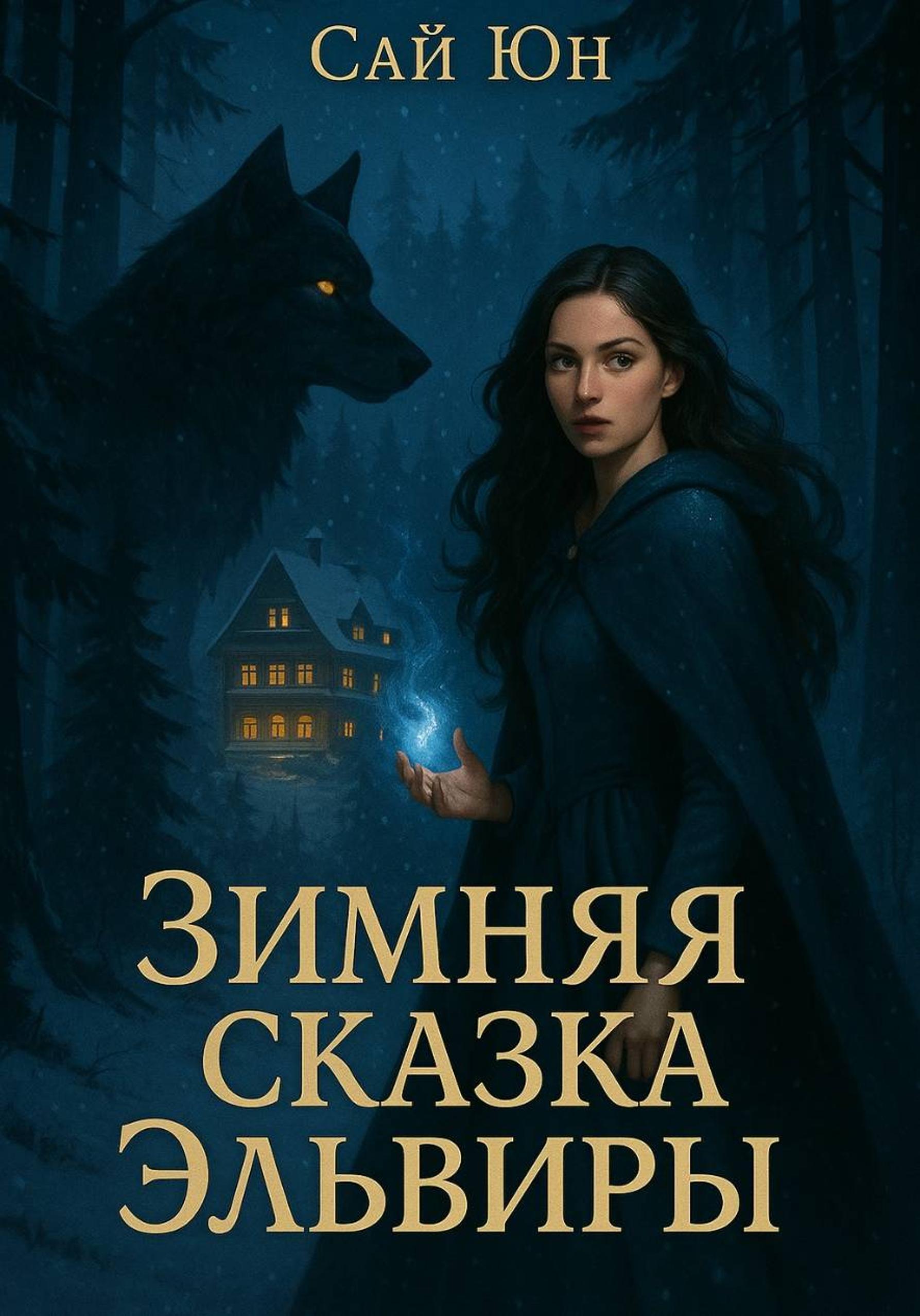 Обложка книги «Зимняя сказка Эльвиры»