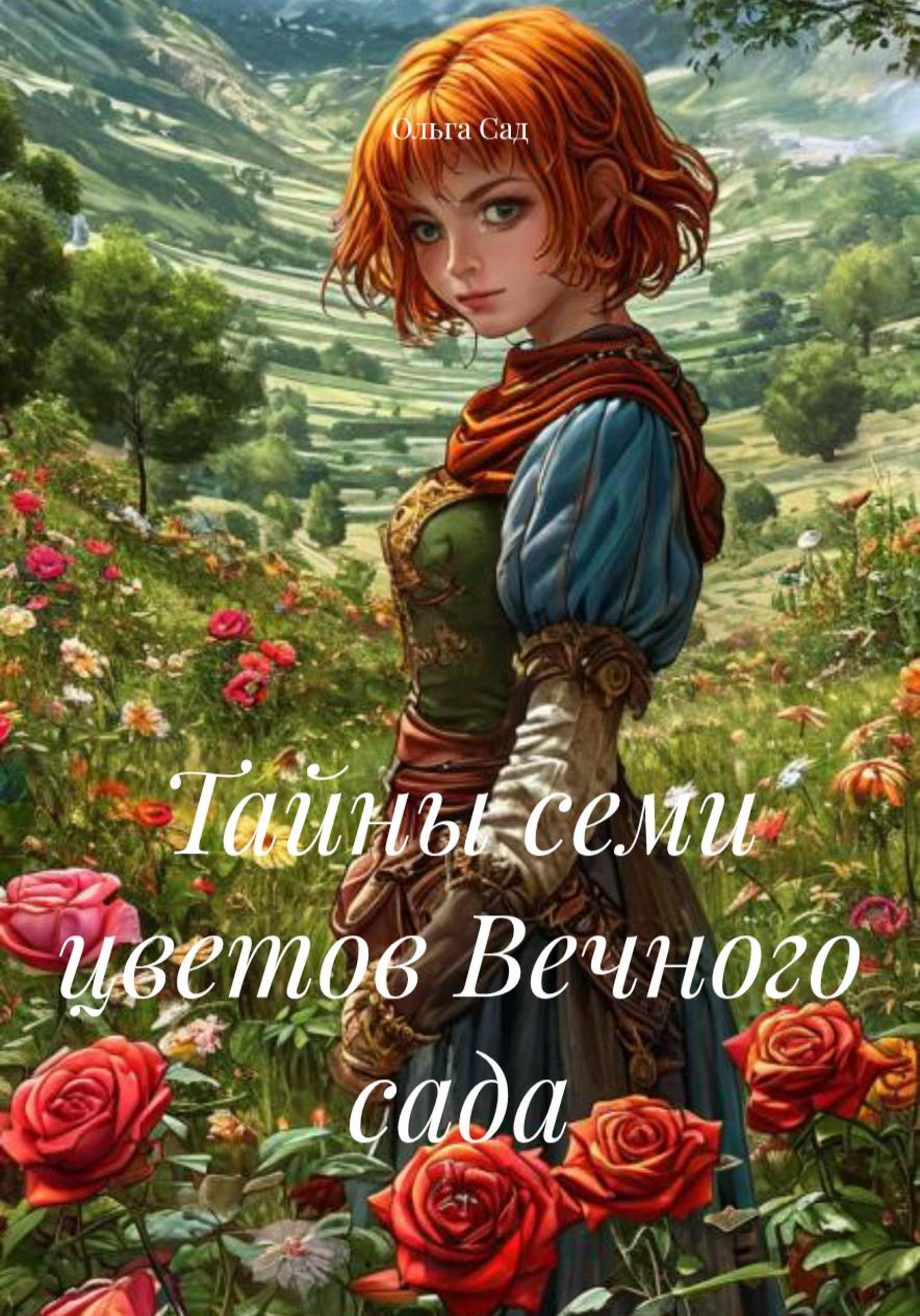 Обложка книги «Тайны семи цветов Вечного сада»