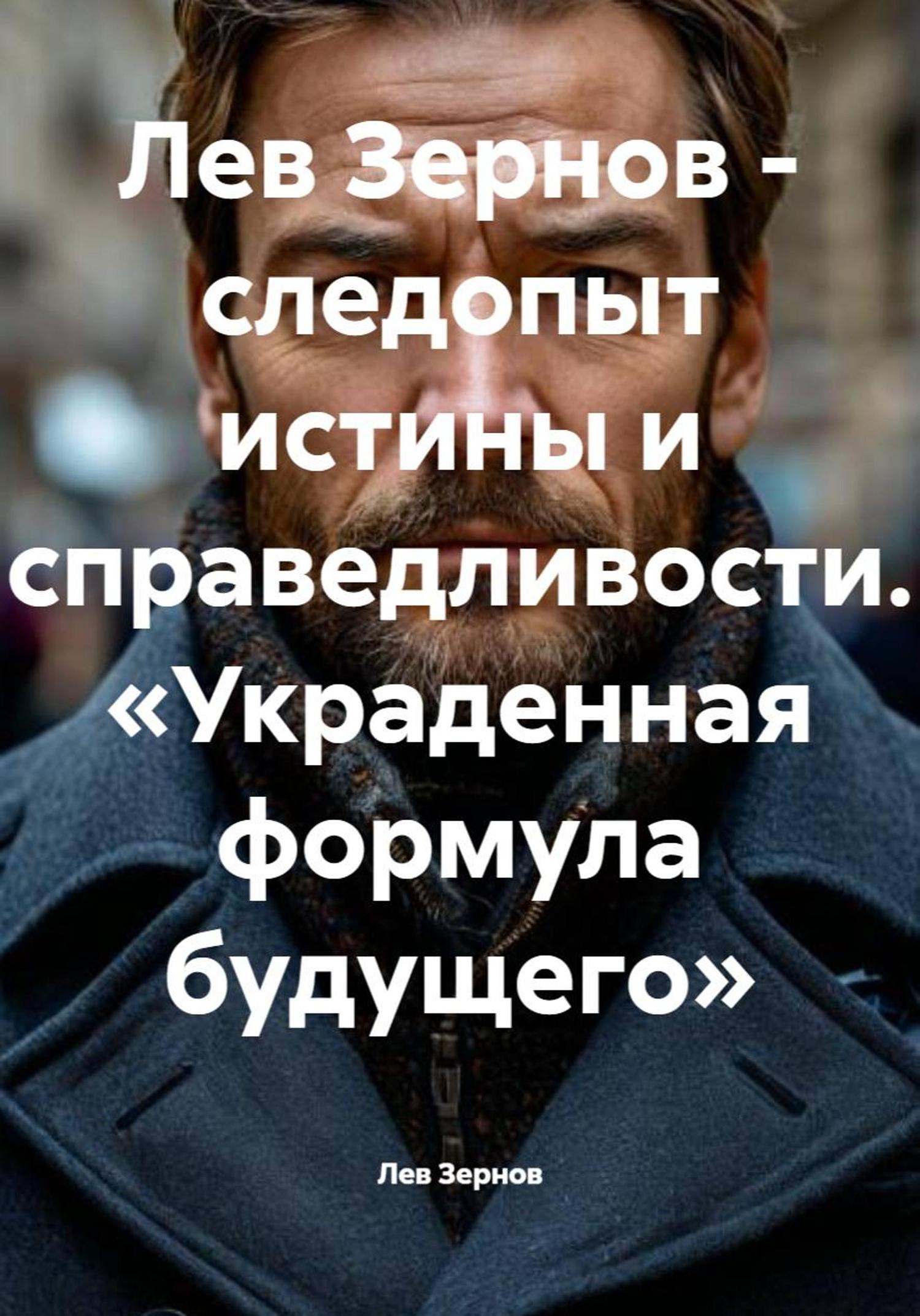 Обложка книги «Лев Зернов – следопыт истины и справедливости. «Украденная формула будущего»»