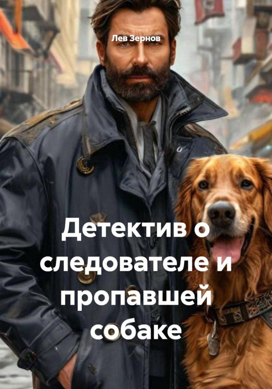 Обложка книги «Детектив о следователе и пропавшей собаке»