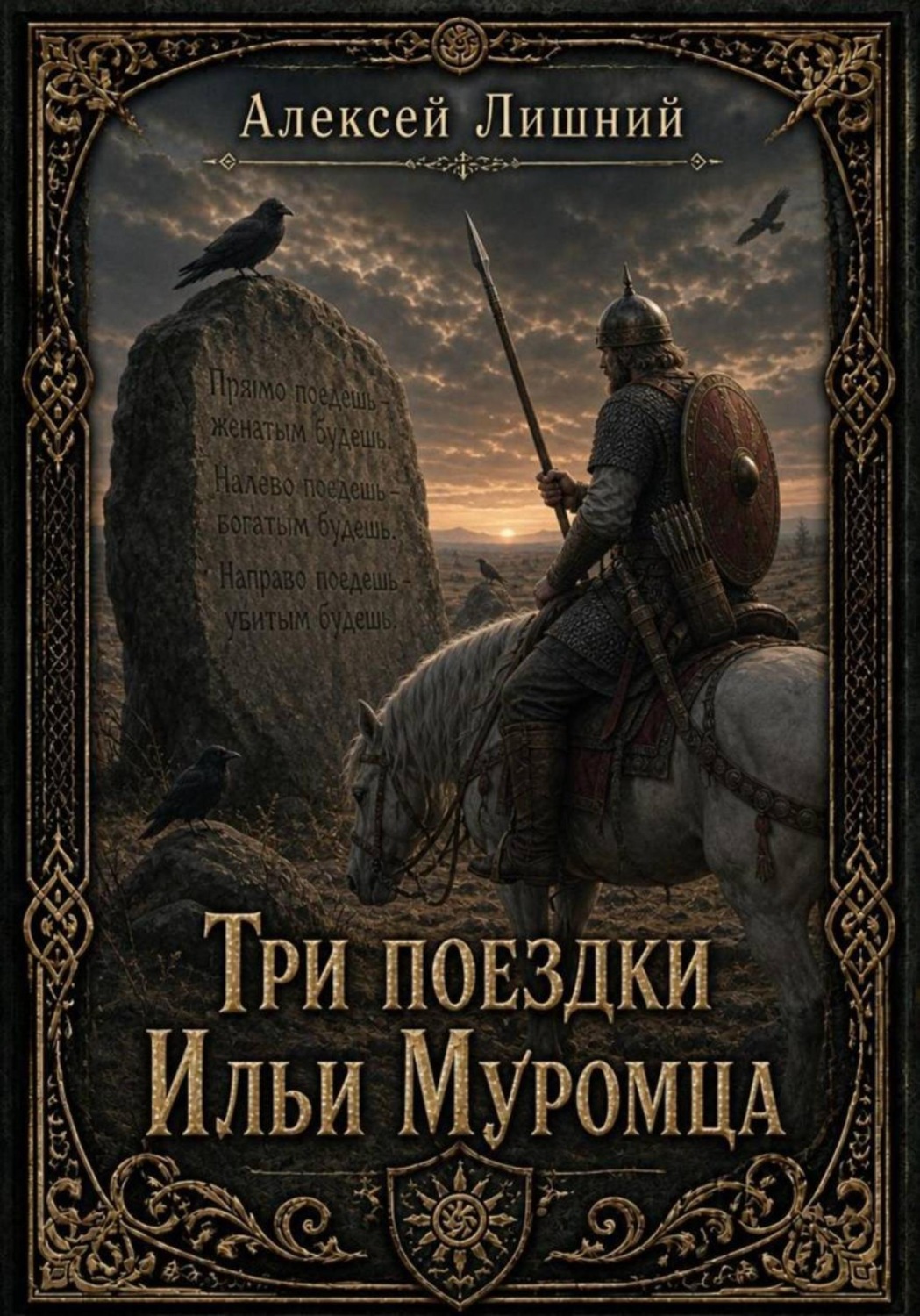 Обложка книги «Три поездки Ильи Муромца»